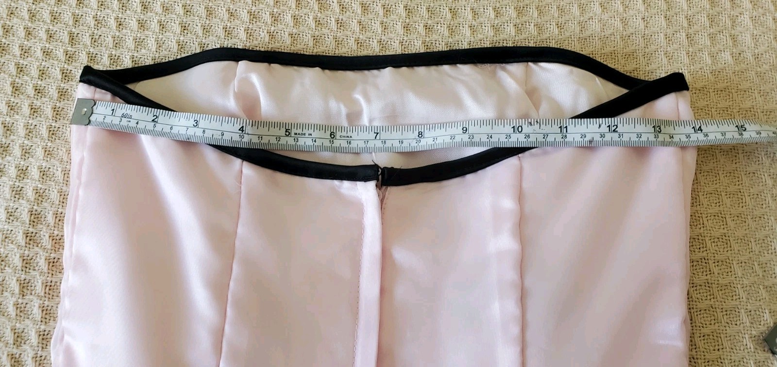 Scott McClintock Pink/Black Strapless Dress for Prom, Wedding, Party