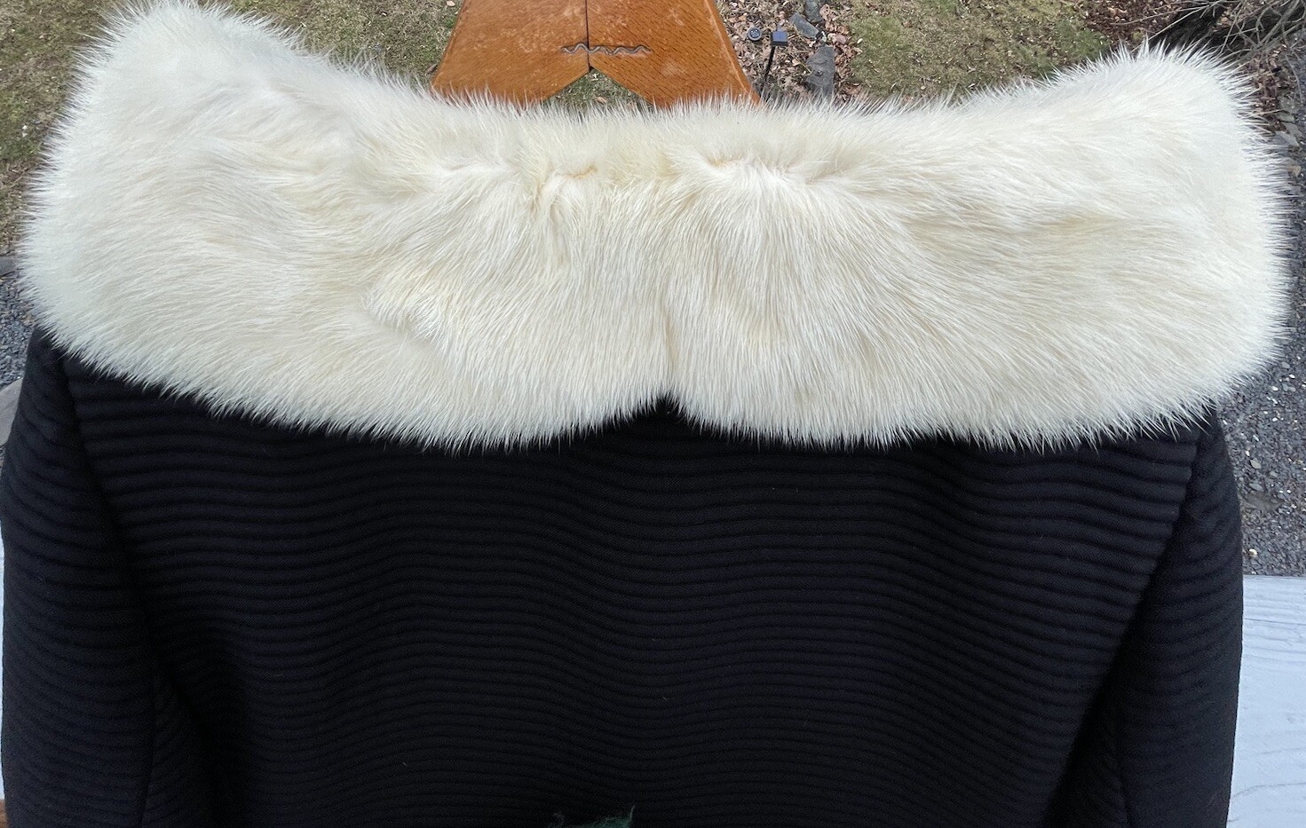 Mid-Century Modern Forstmann Ladies Coat Vintage Fashion Designer Clothing