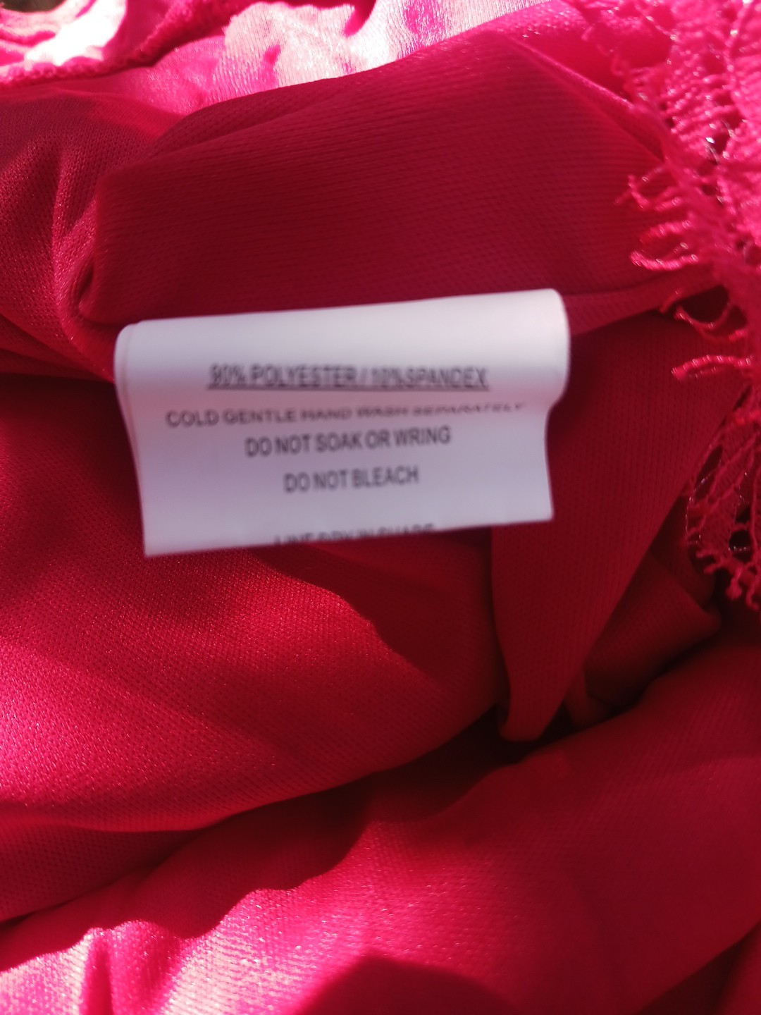 Selfie Leslie Lingerie Around The World .Size AU 8 US S .Color Red .