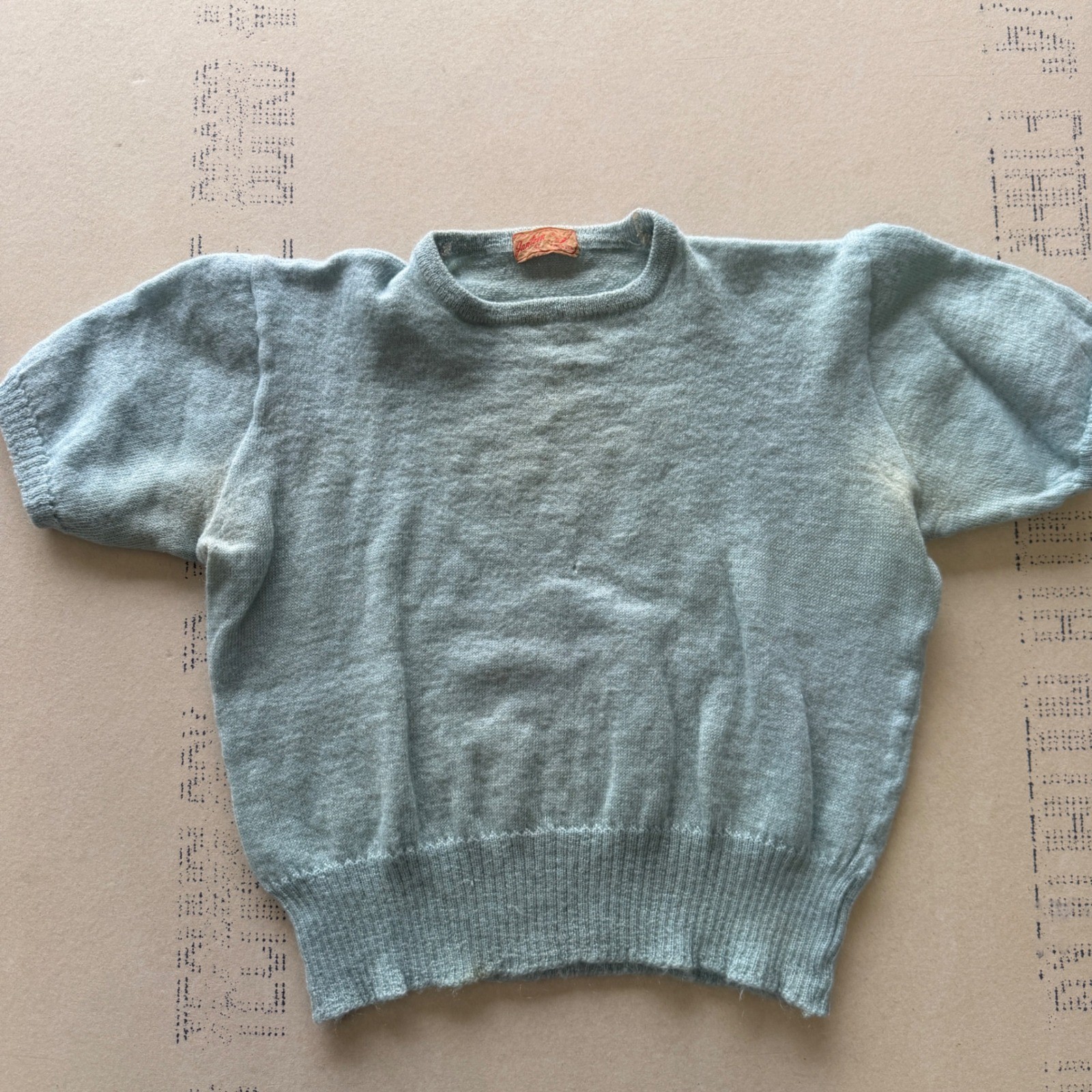 Vintage 50s Jantzen Short Sleeve Sweater