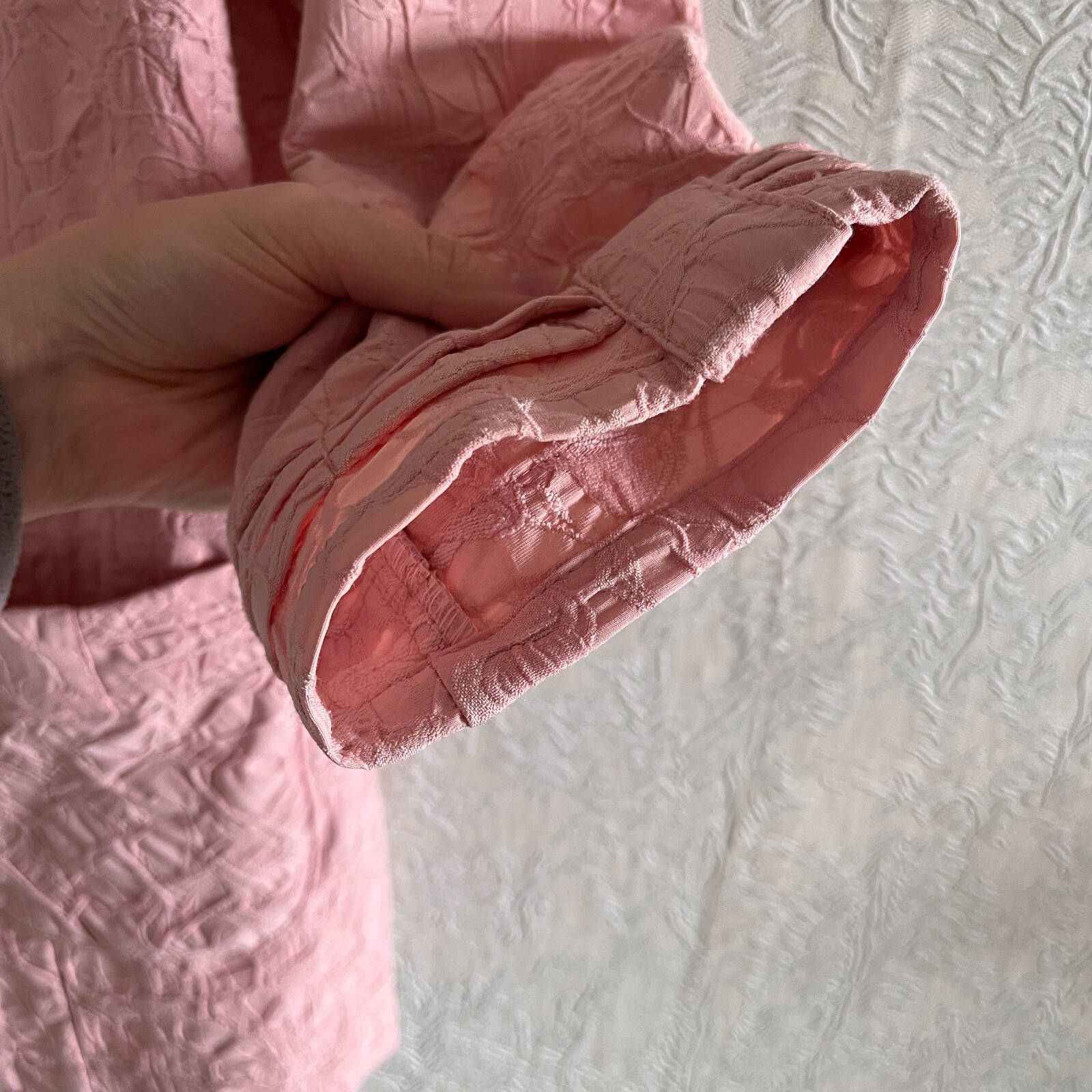 Rare Vintage Fair Lady Pink Womans Germany 3/4 Sleeve Jacket Size M