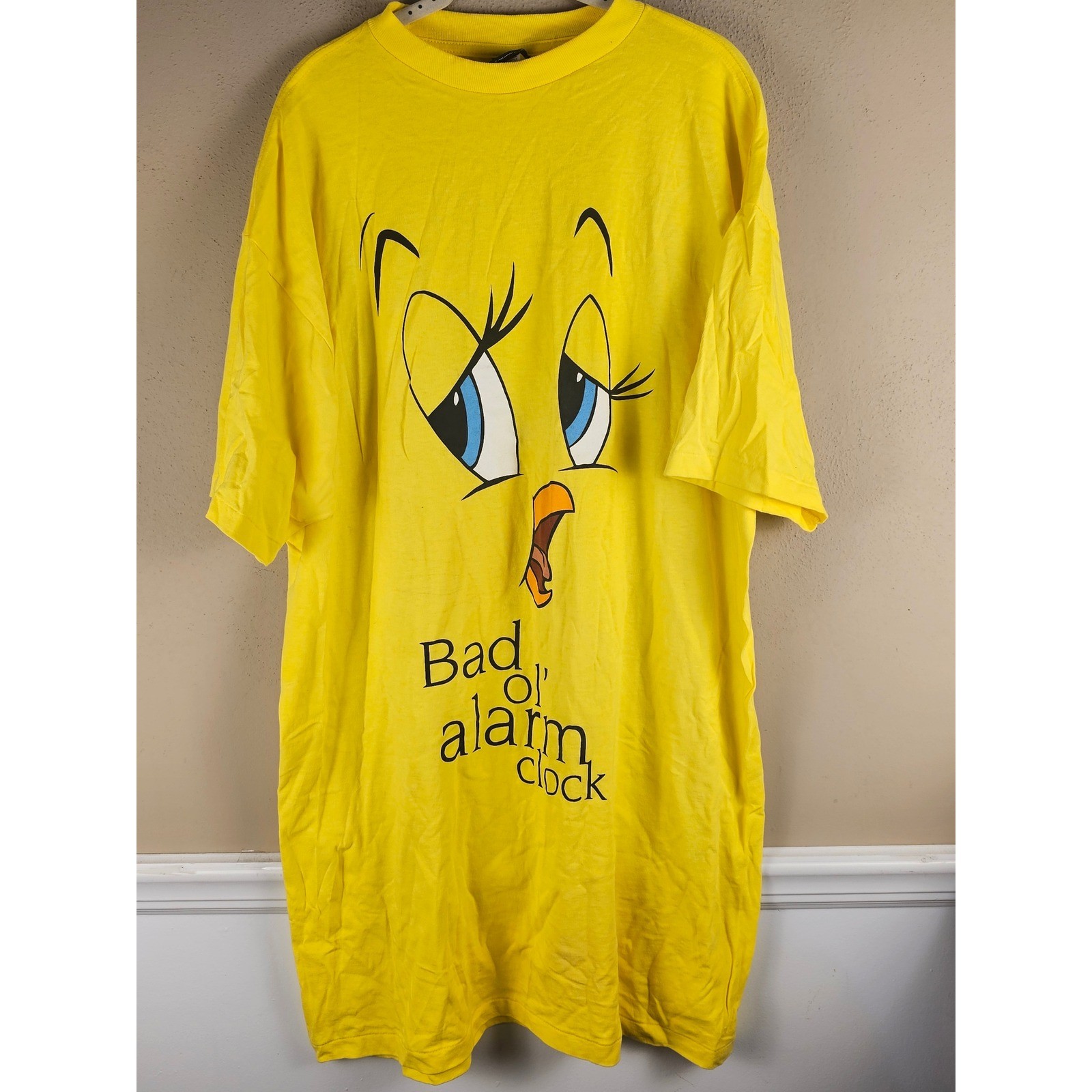 Vintage Warner Bros Studio Store Tweety Bird Sleep Shirt One Size
