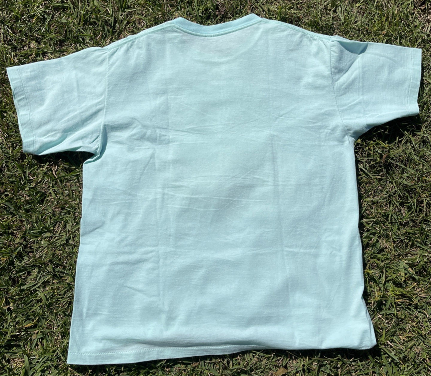 VTG Hummingbird T-Shirt & Shorts Set Single Stitch Floral Art Graphic Green XL