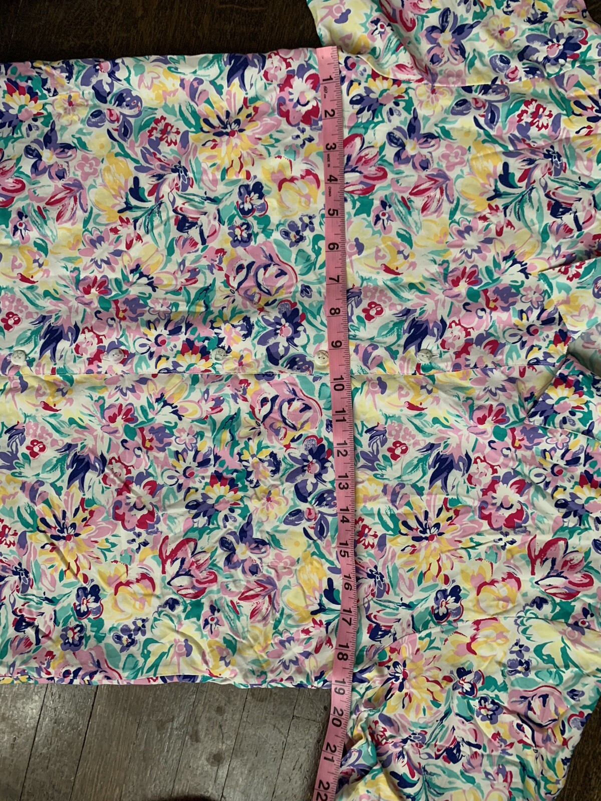 Vintage Brass Plum Nordstrom Floral 2piece Short Set Petite 8 Rayon