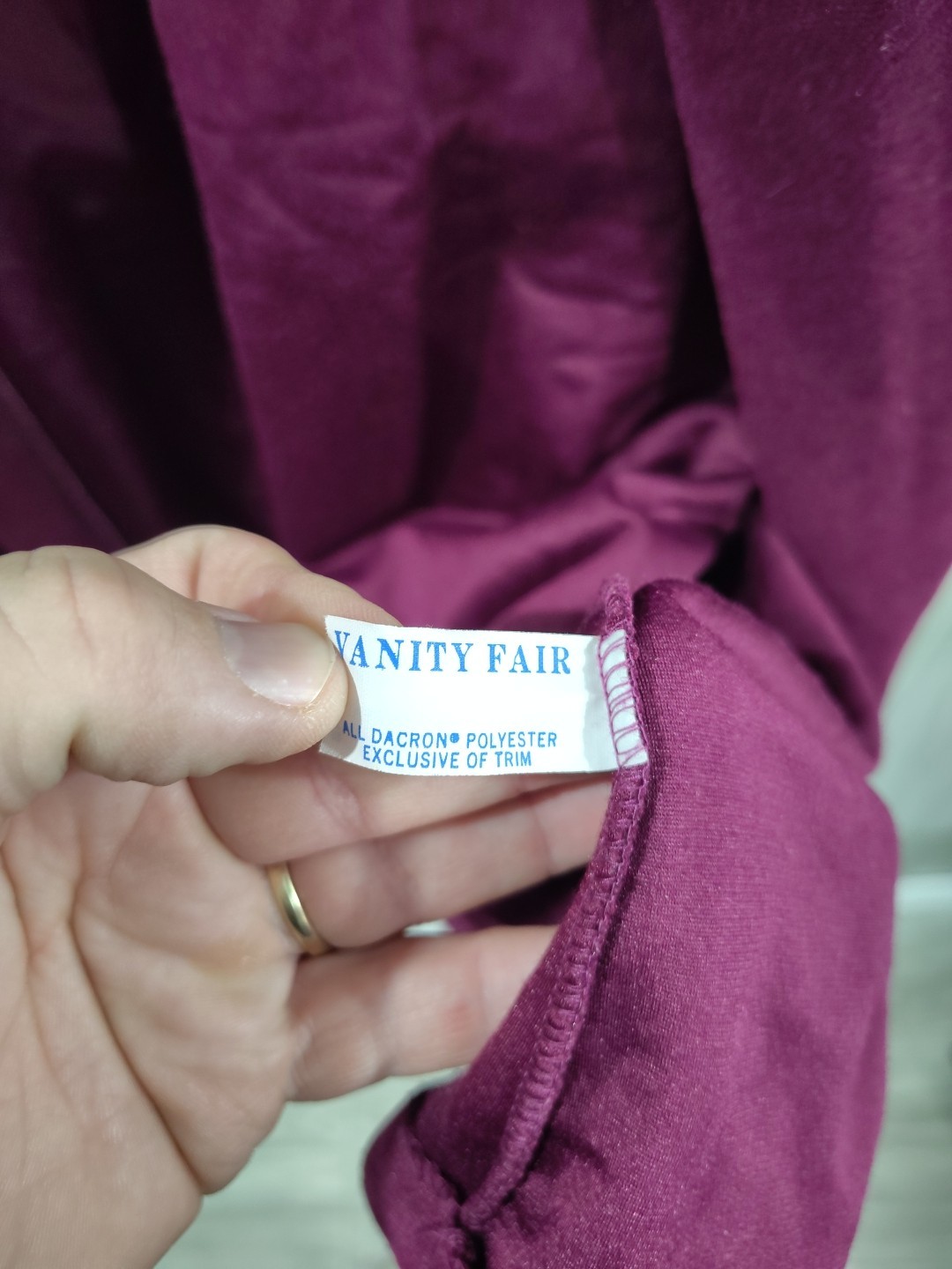 Vintage Vanity Fair Robe Size M Relaxation Comfort Bath Retro Classic