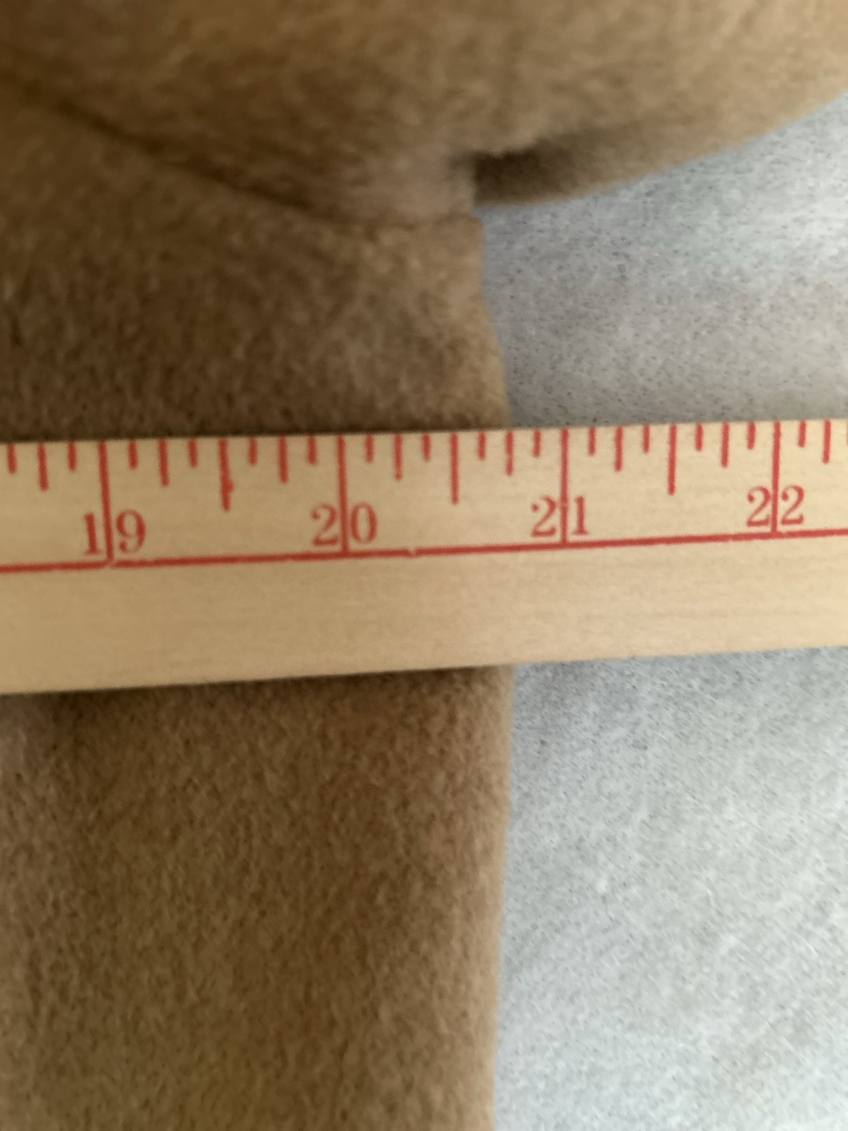Di Vinci of California Coat Women’s S/M Tan Full Length Camel Hair USA Vintage