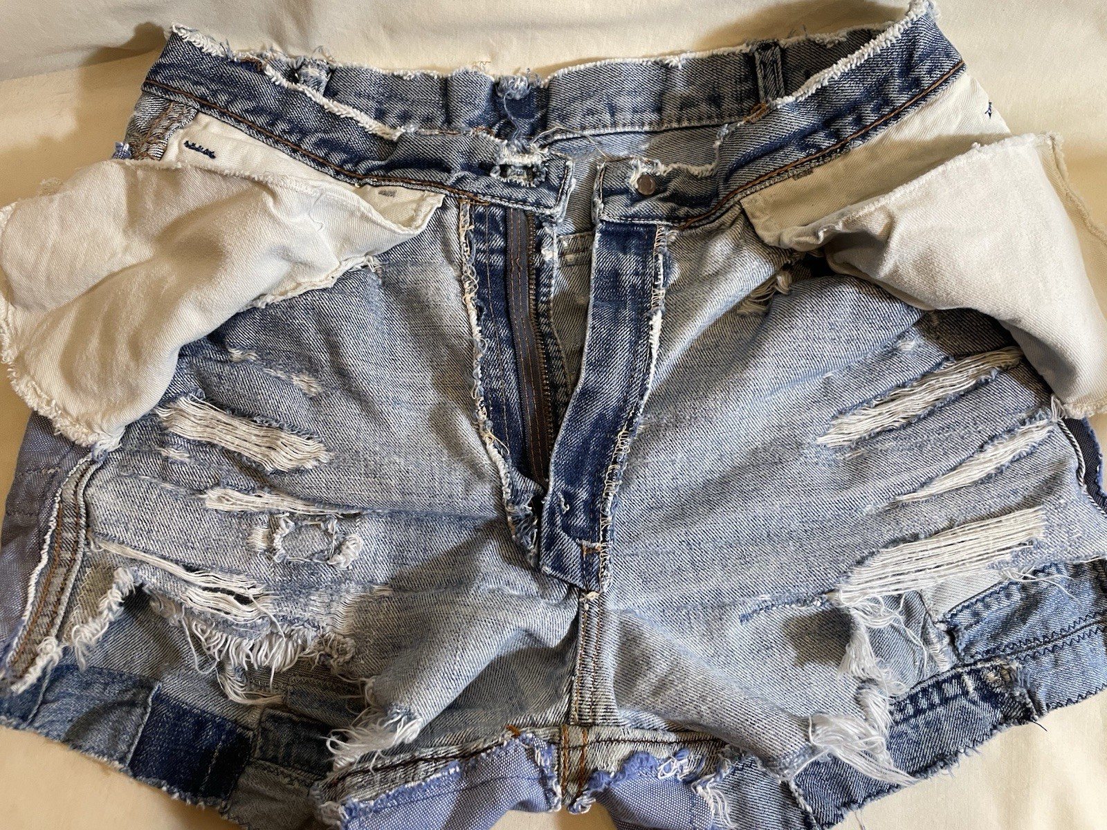 1972 Levi Strauss Denim Cutoffs Shorts 30” Waist Original