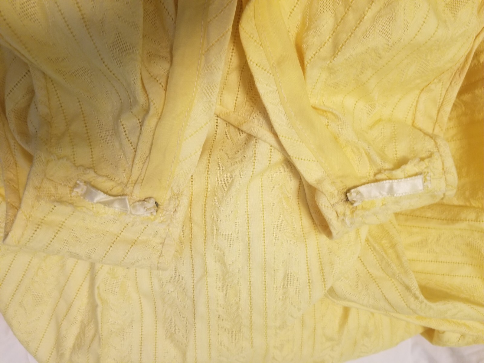 Vintage Made Especial By Lora Yellow Maxi Dress S