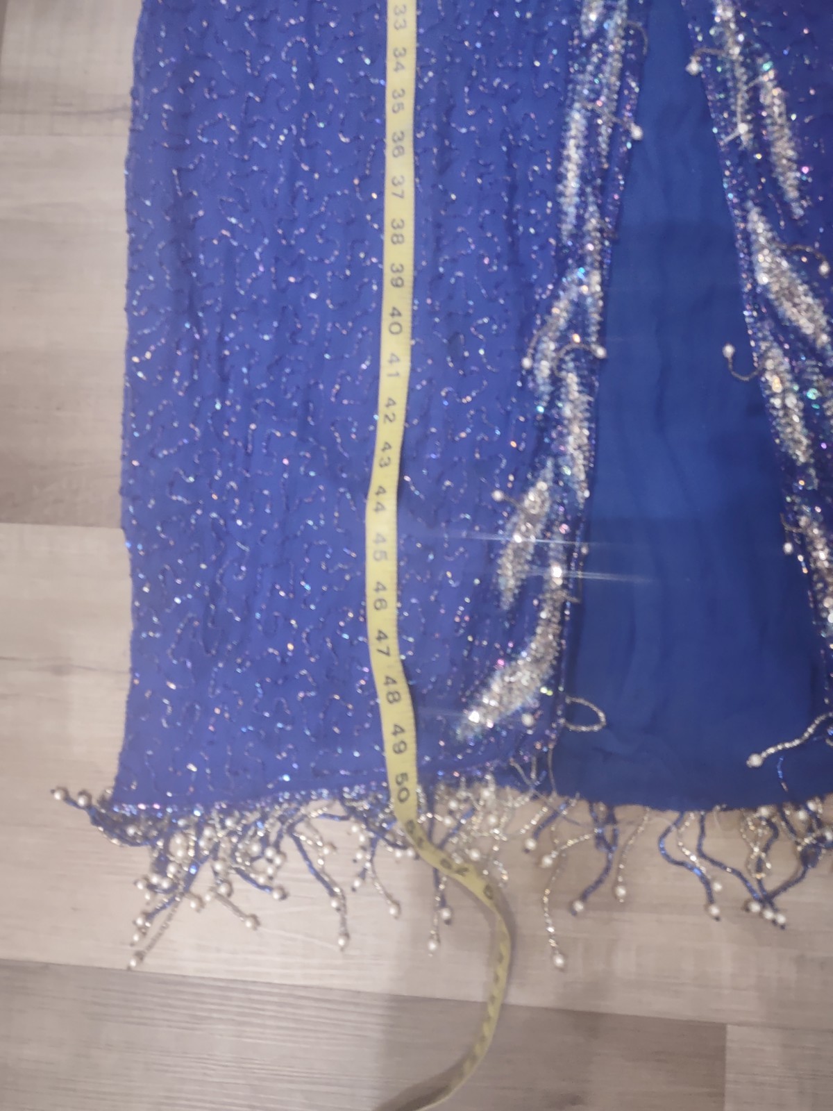 VTG 1980’s 1990’s S & N Fashions Silk Beaded and Sequin cocktail Dress Small