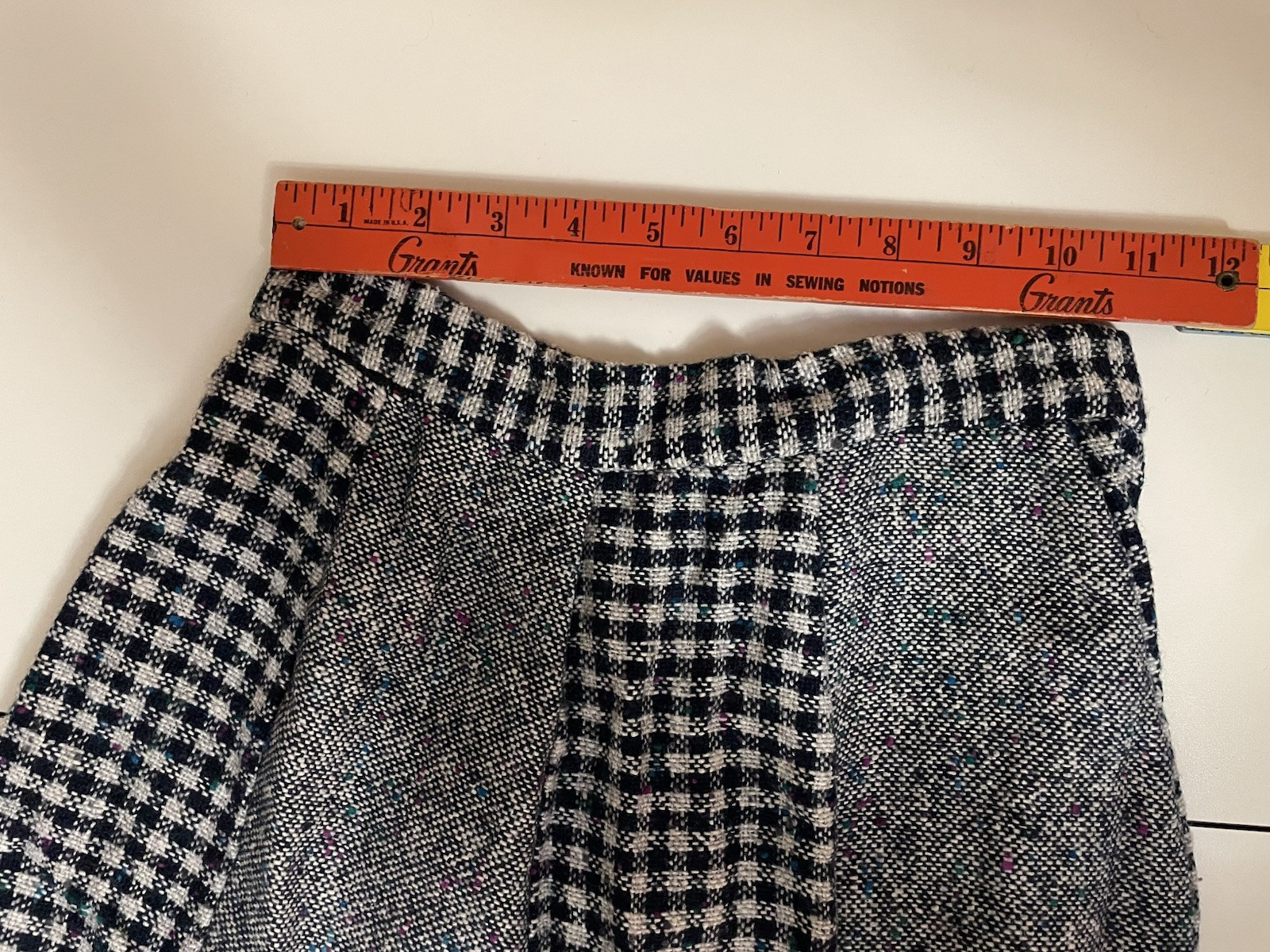 VTG 60s~70s Patchwork Hippie Boho Gypsy Fairy Twirl Hem Maxi Skirt Dress Top XS