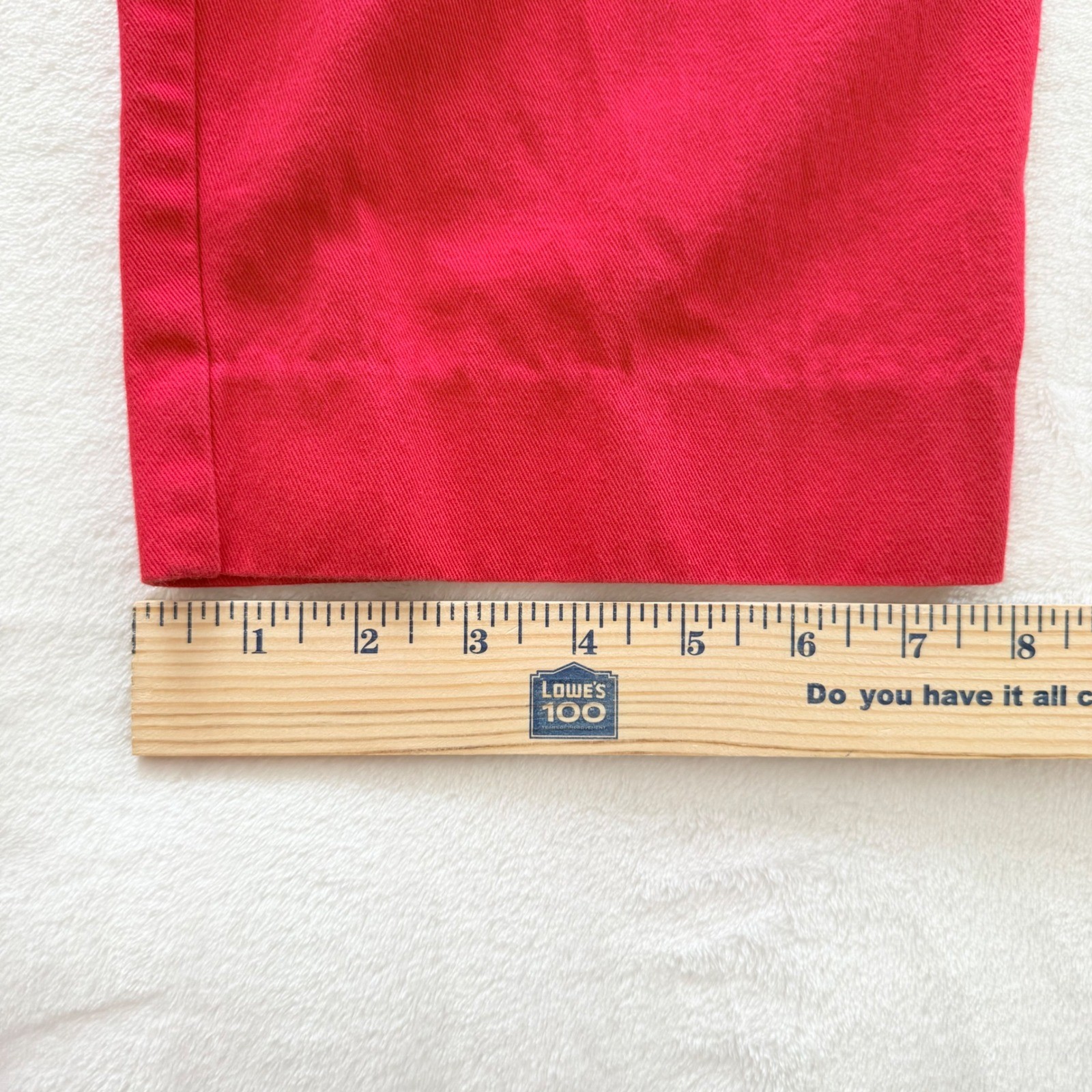 Vintage Rafaella Pink High Waist Pleated Pants Womens 10 100% Cotton Made Greece