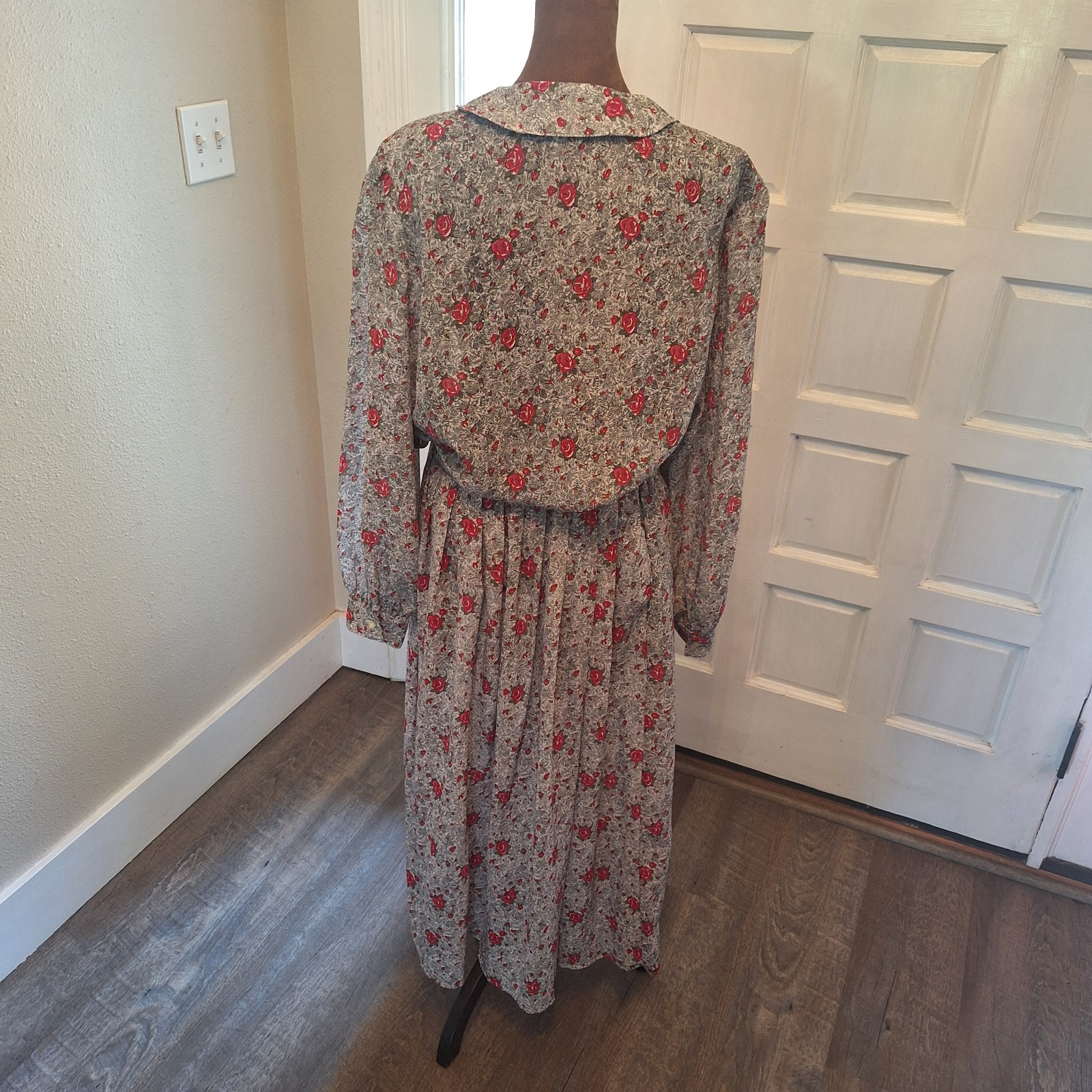 Vtg 80s Compositions Maxi Skirt Set, Sz 12
