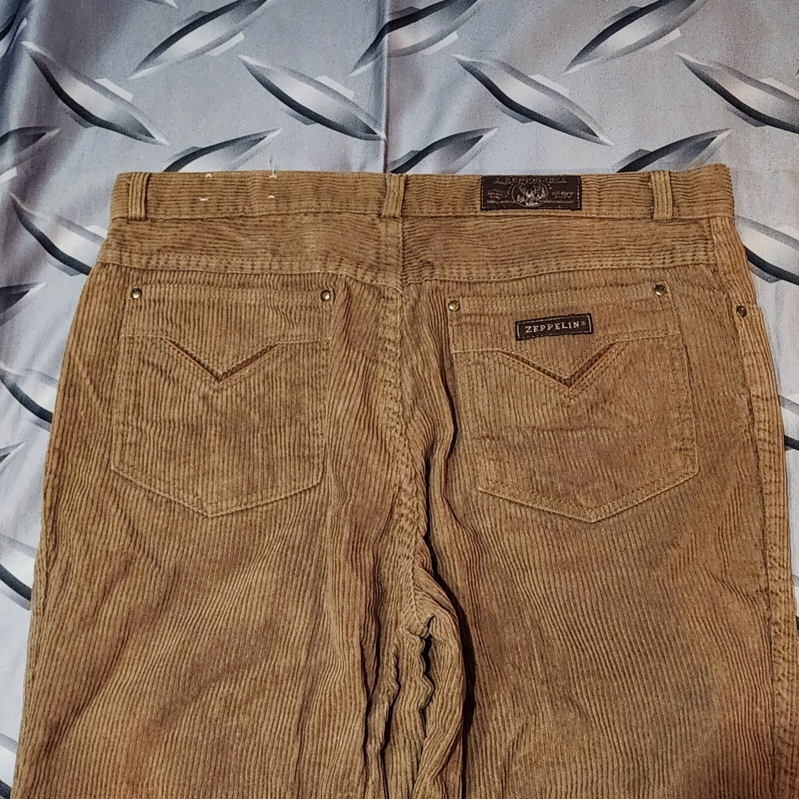 VTG 1970s Zeppelin Straight Leg Corduroy Pants Fits 32×33