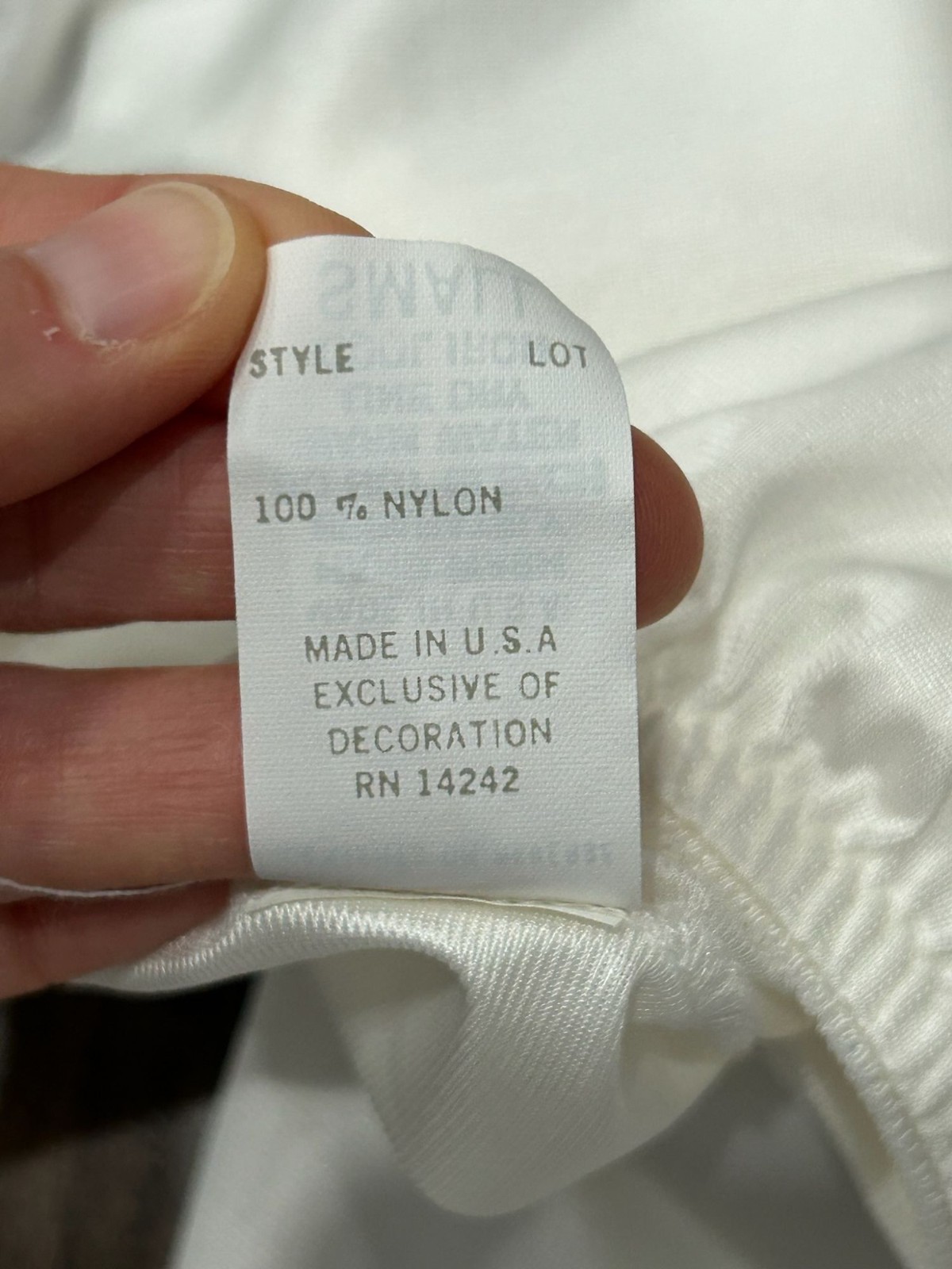 Christian Dior Small White Half Slip Lace Hem Elegant Undergarment Old Money