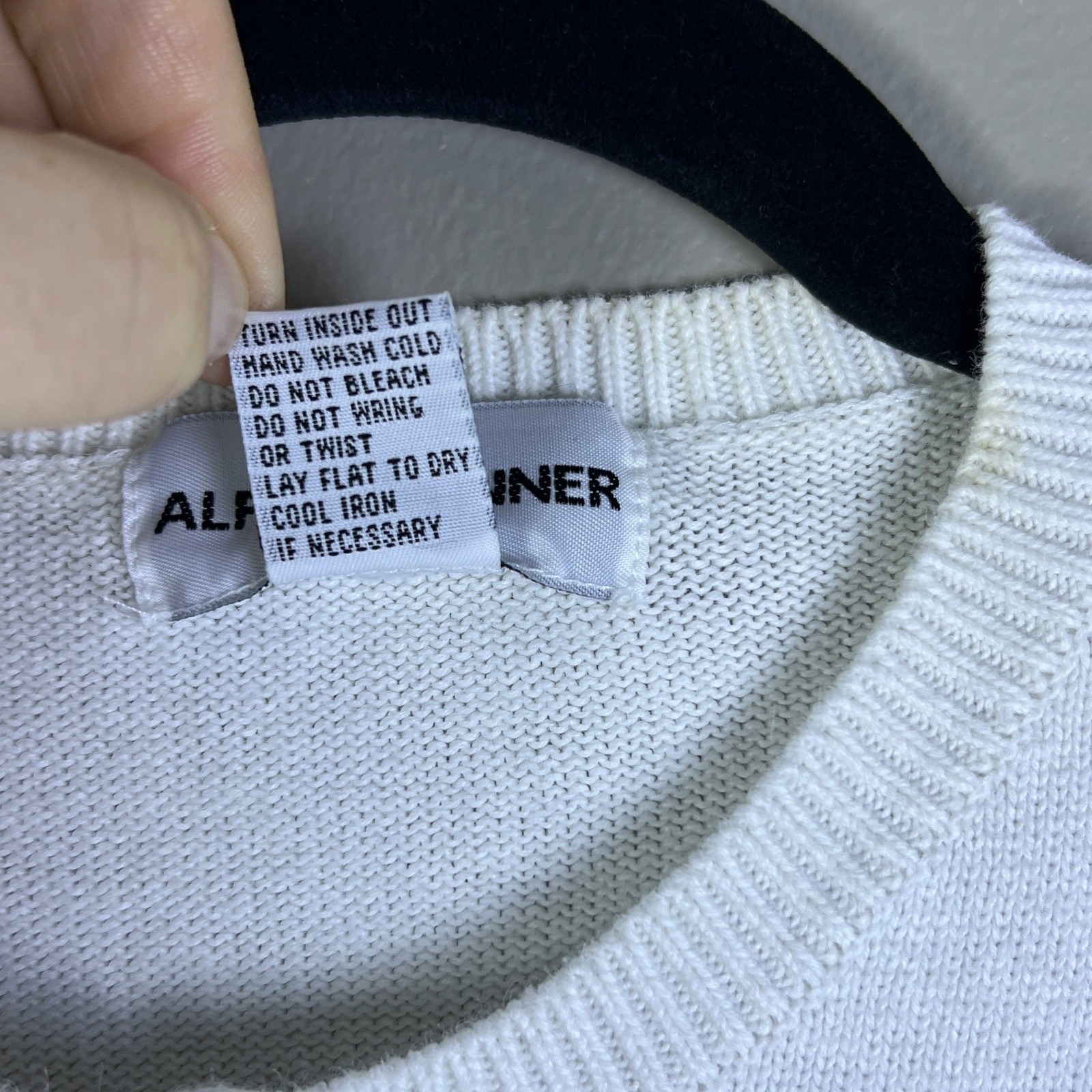 90s Alfred Dunner Cardigan Women’s L Coastal Grandmother Lighthouse