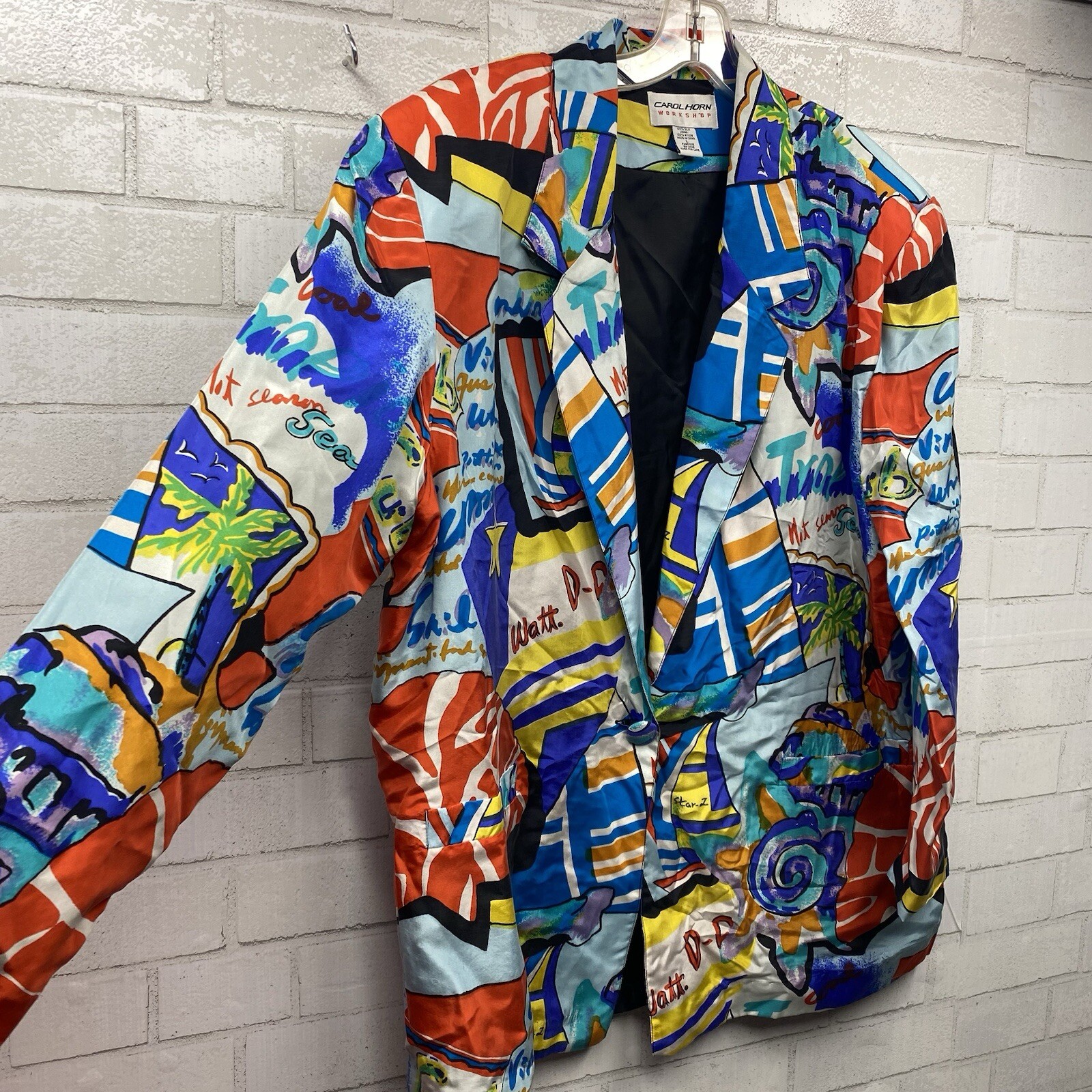 Carol Horn Workshop Blazer Silk Large