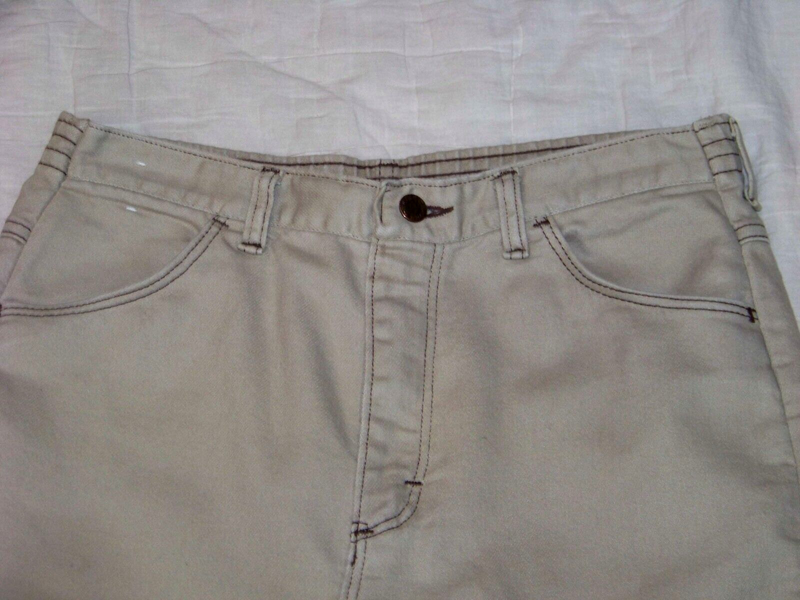 Vintage Lady Maverick Khaki Jeans – Size 14 (28″ Inseam) – Style A1165KH
