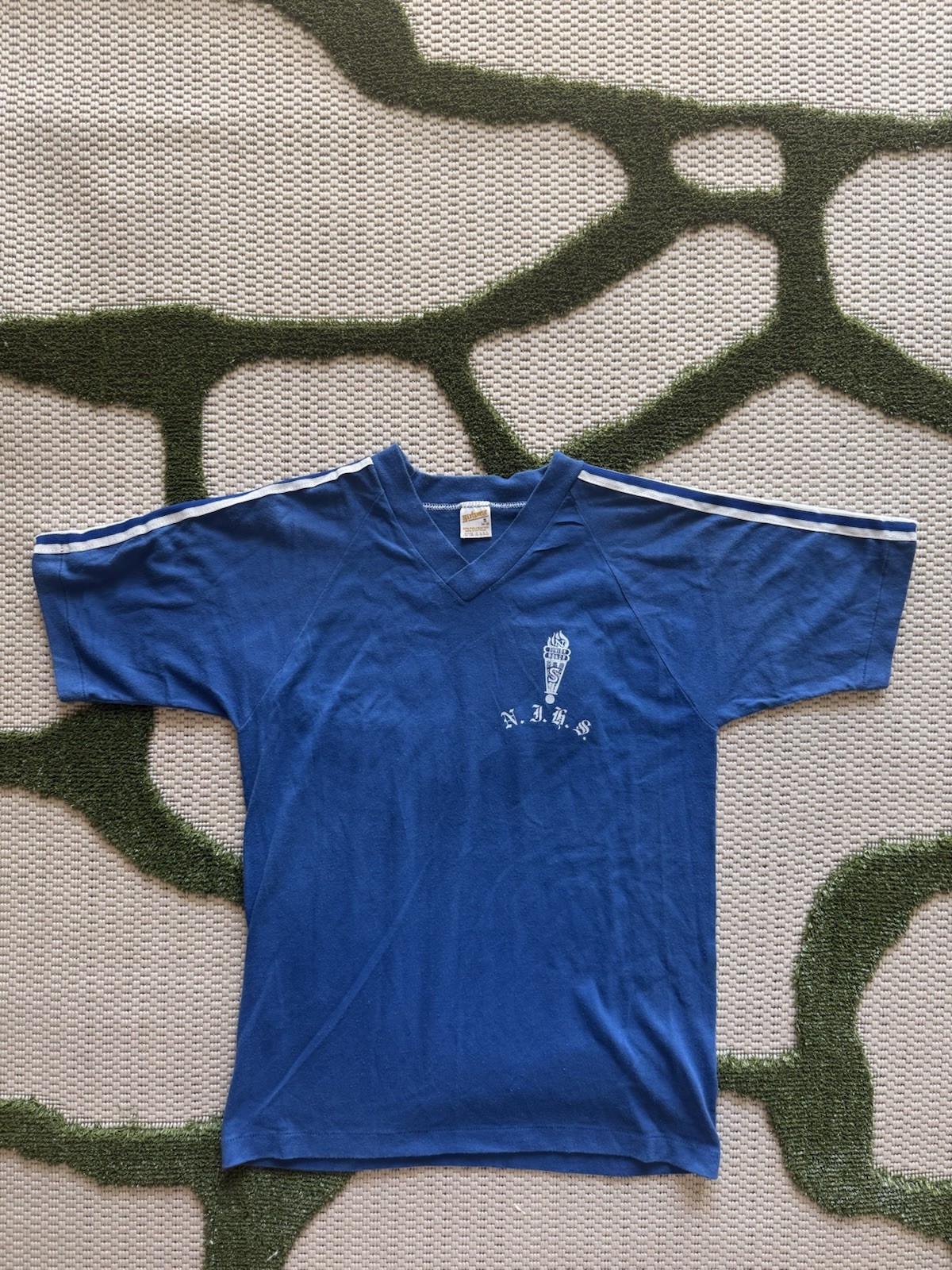 VTG 80’s National Junior Honor Society Blue Single Stitch T Shirt W Small USA