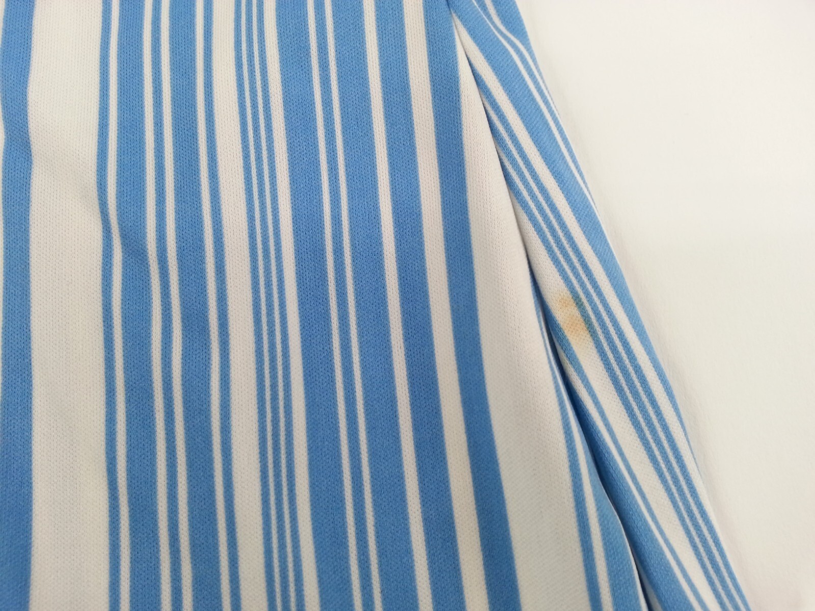 Kokobay By Eccobay Vintage Retro 1970s Sz 11-12 Juniors Ladies Button Down Blue