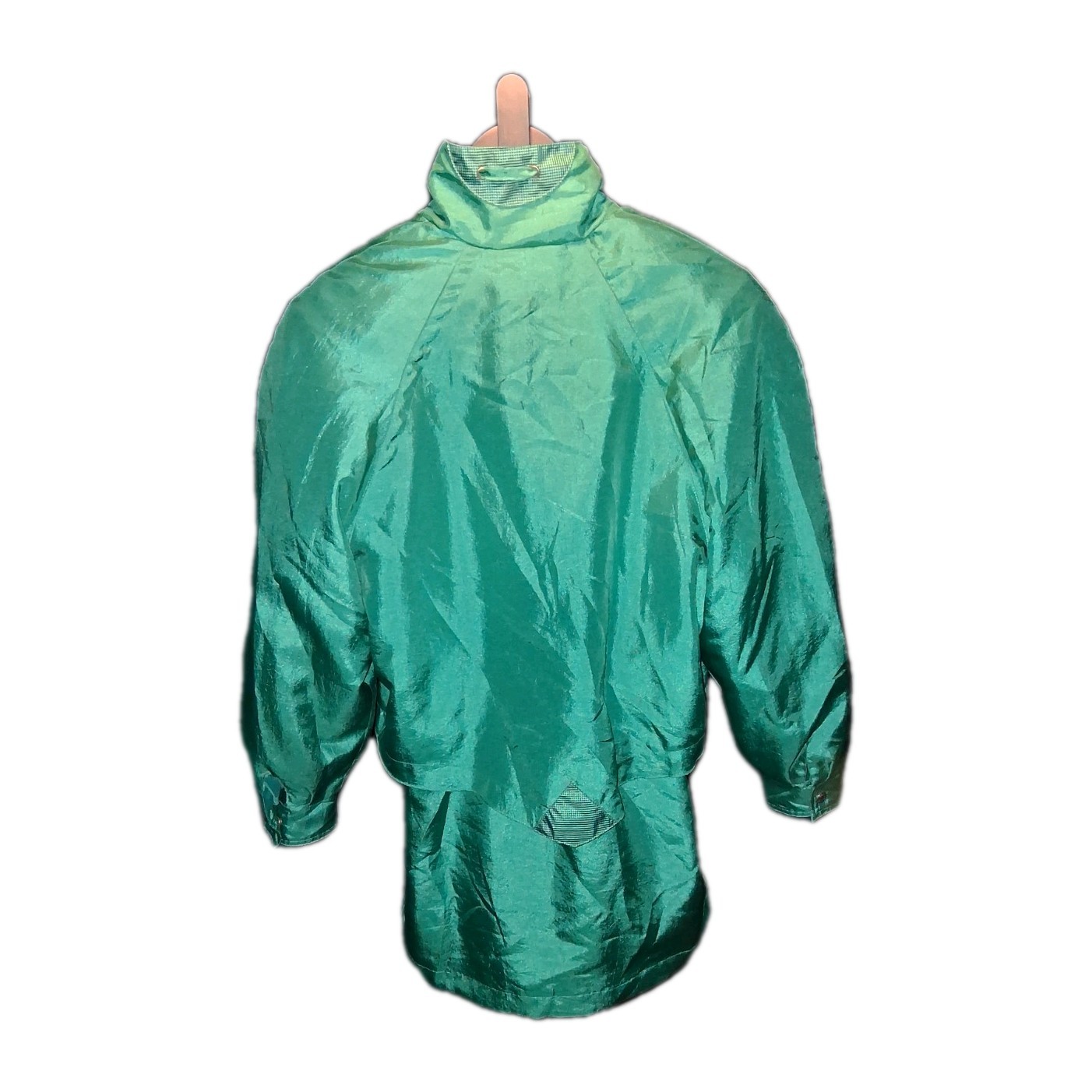 Innovations By Izzi Vtg80s Transformative Teal Jacket Activewear Streetwear Sz S