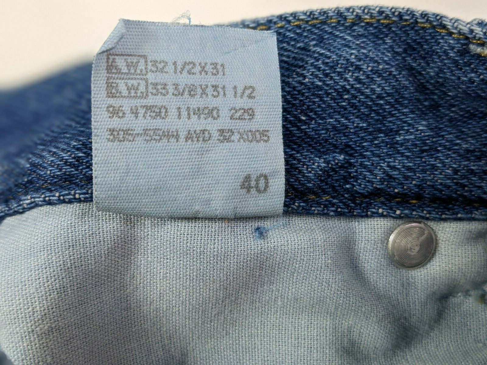 Vintage Womens Lee Jeans 32×31 16M, Denim Made In USA 90’s