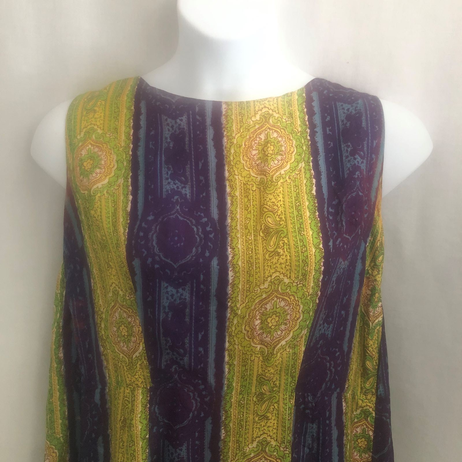 Vintage Ja-Na of Hawaii Maxi MuuMuu Dress Size Medium