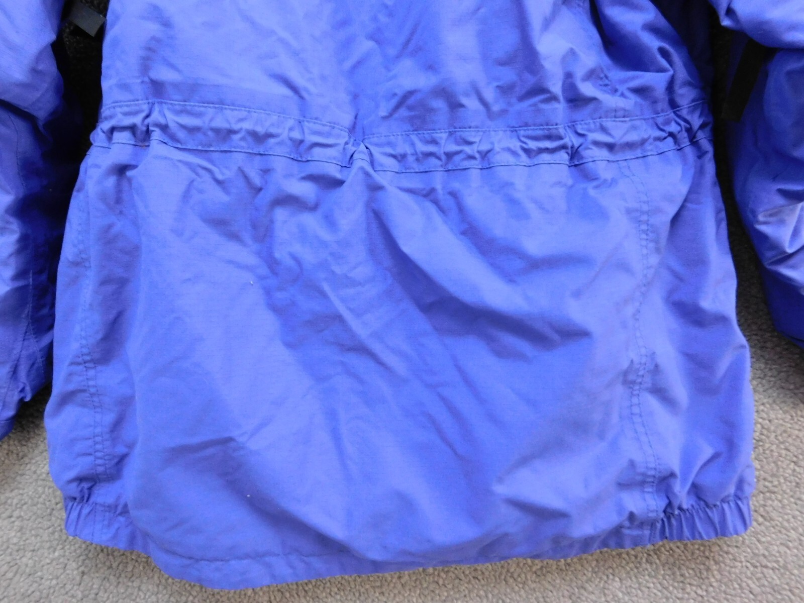 Womens Vintage Roffe Ski Jacket Winter Hooded Waterproof Breathable~Size 12 Blue