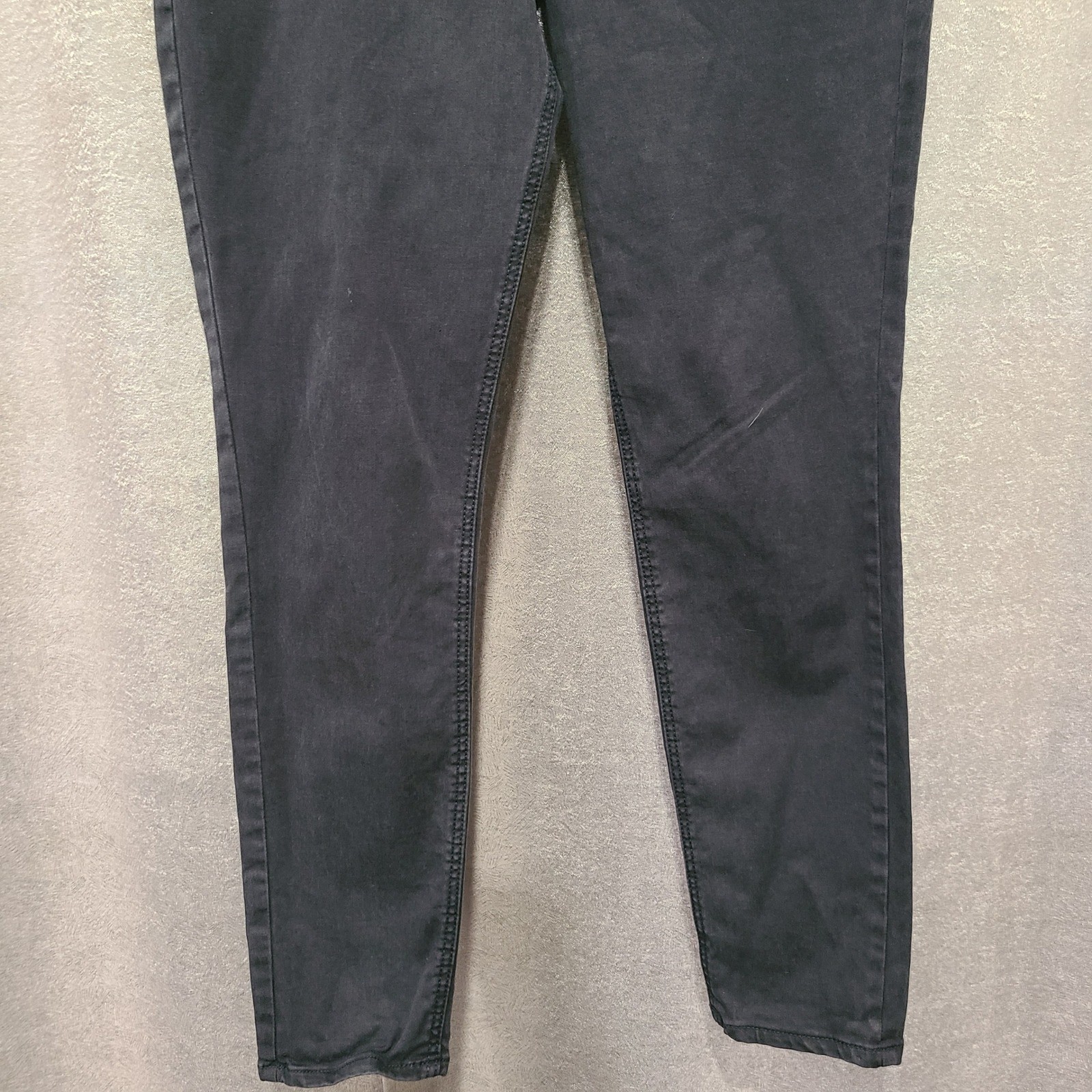 Old Navy Rockstar Super Skinny High Rise Sateen Carbon Black Pants Jeans 10P
