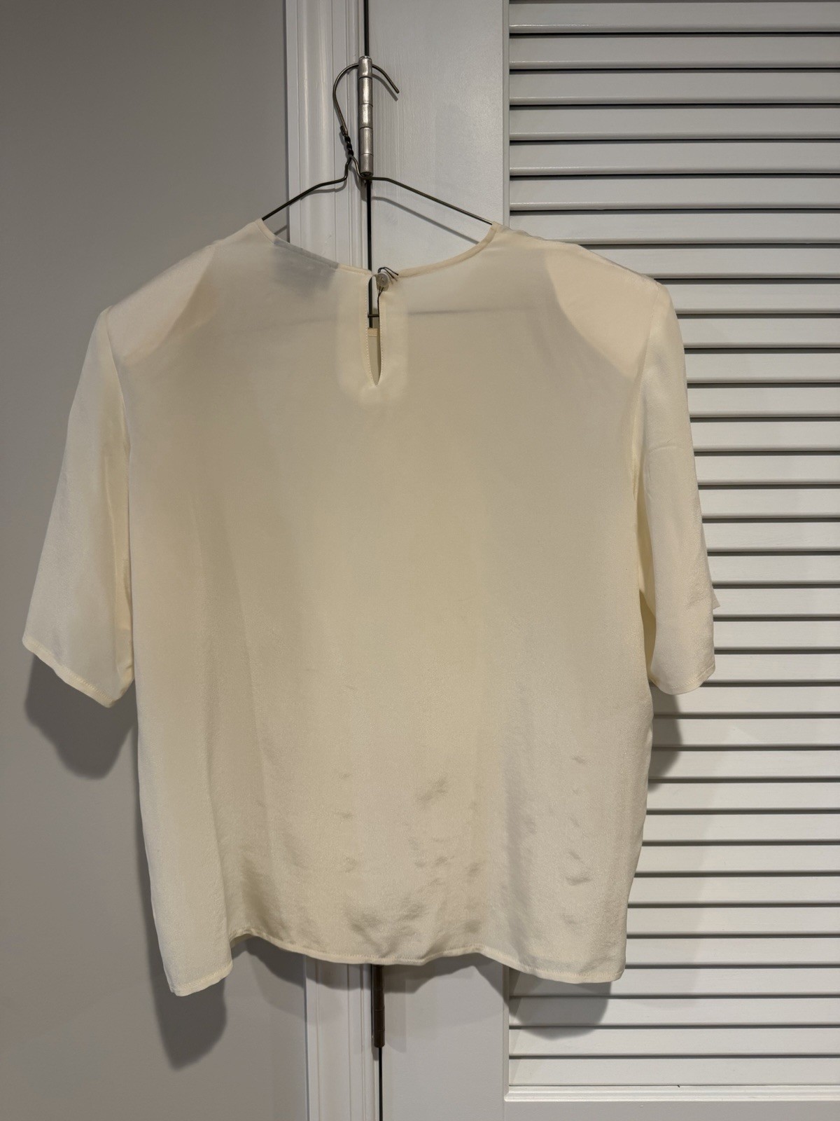 Womens Large Vintage Sophisticates by Jonathan Martin 100% Silk Blouse NWT