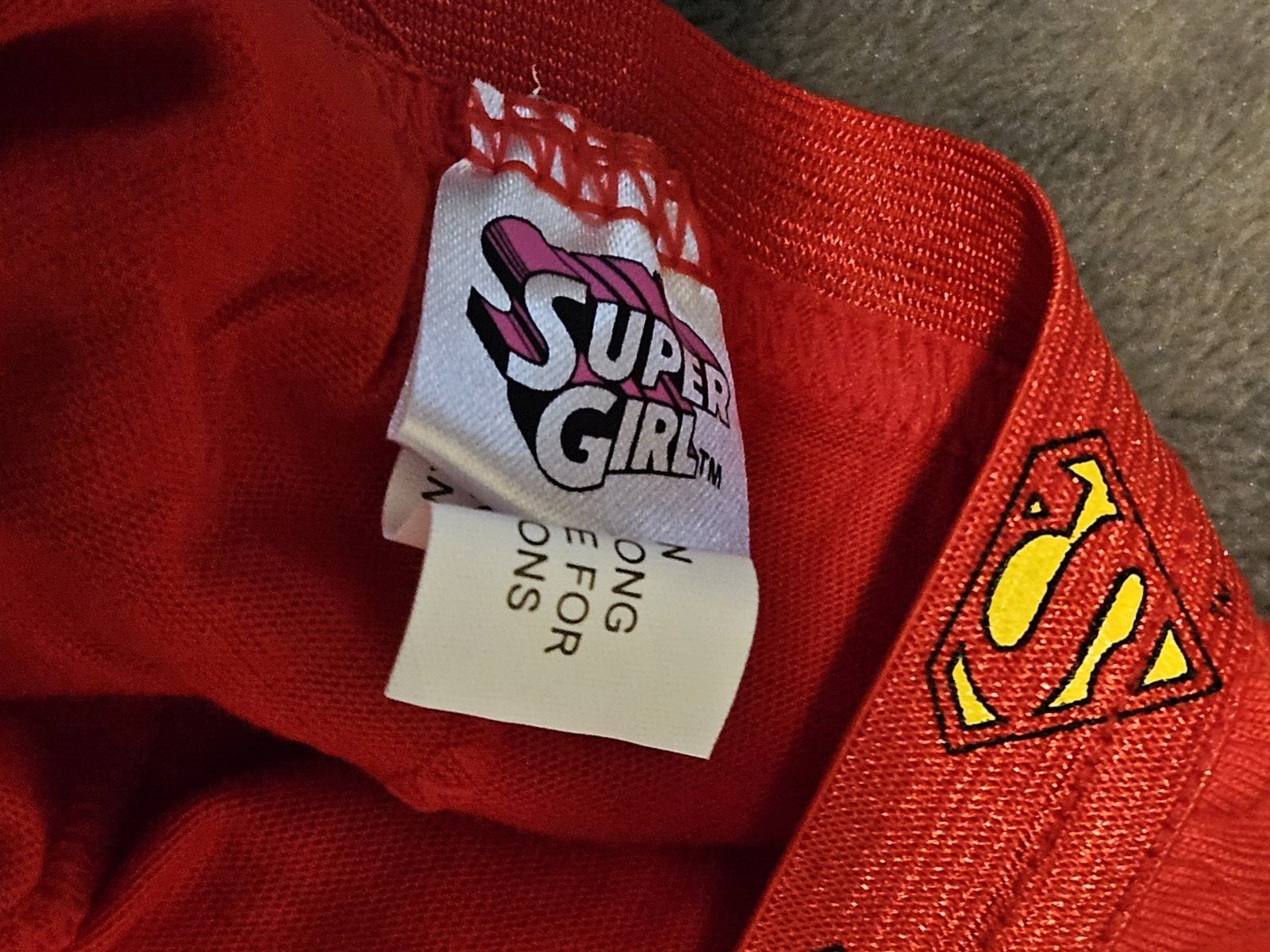 SuperGirl Intimates Women’s Hipster 100% Cotton Panties Sz: MEDIUM Color: RED