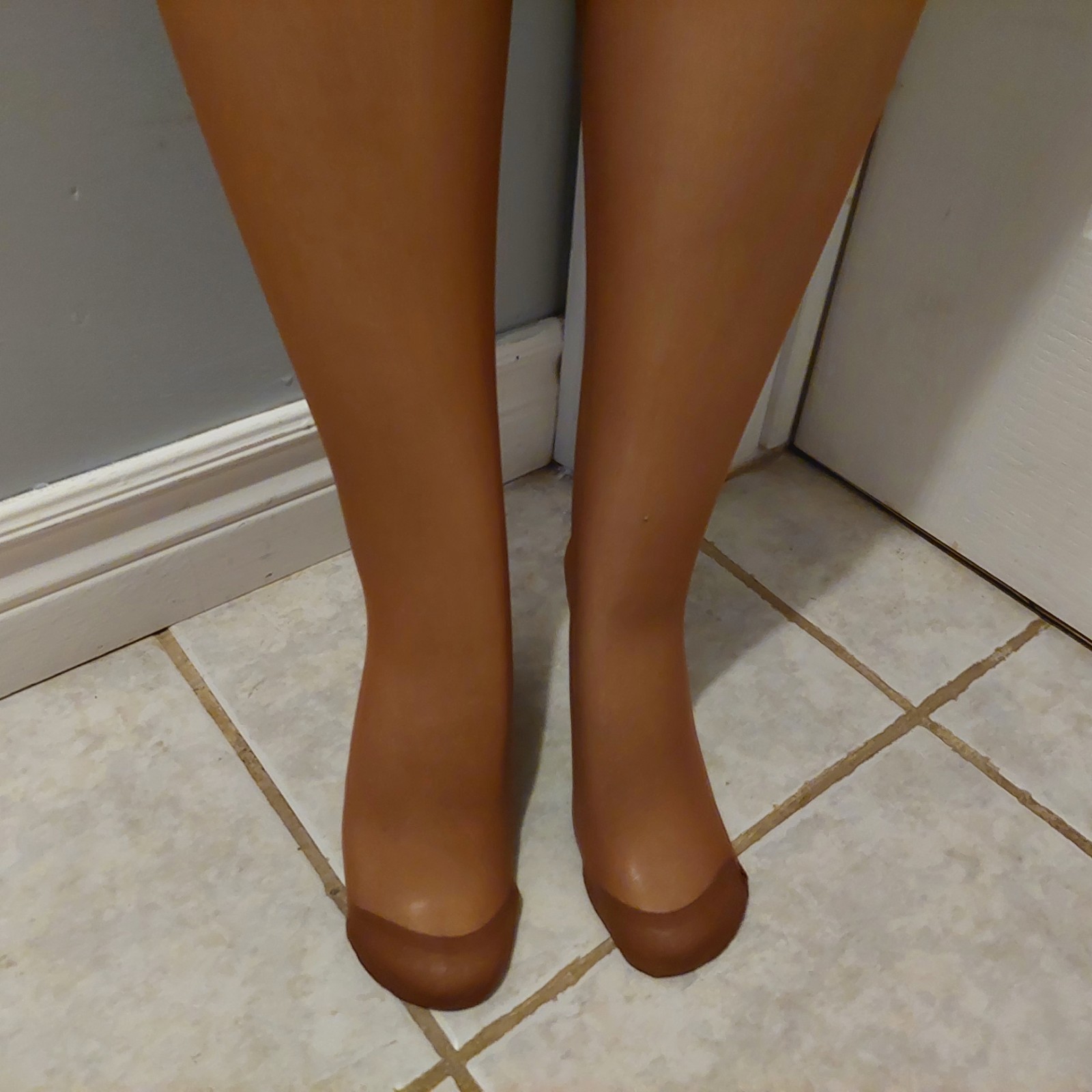 Vintage Pantyhose Secret Plus 9 Pack Special Reinforced Panty Taupe Size 3X