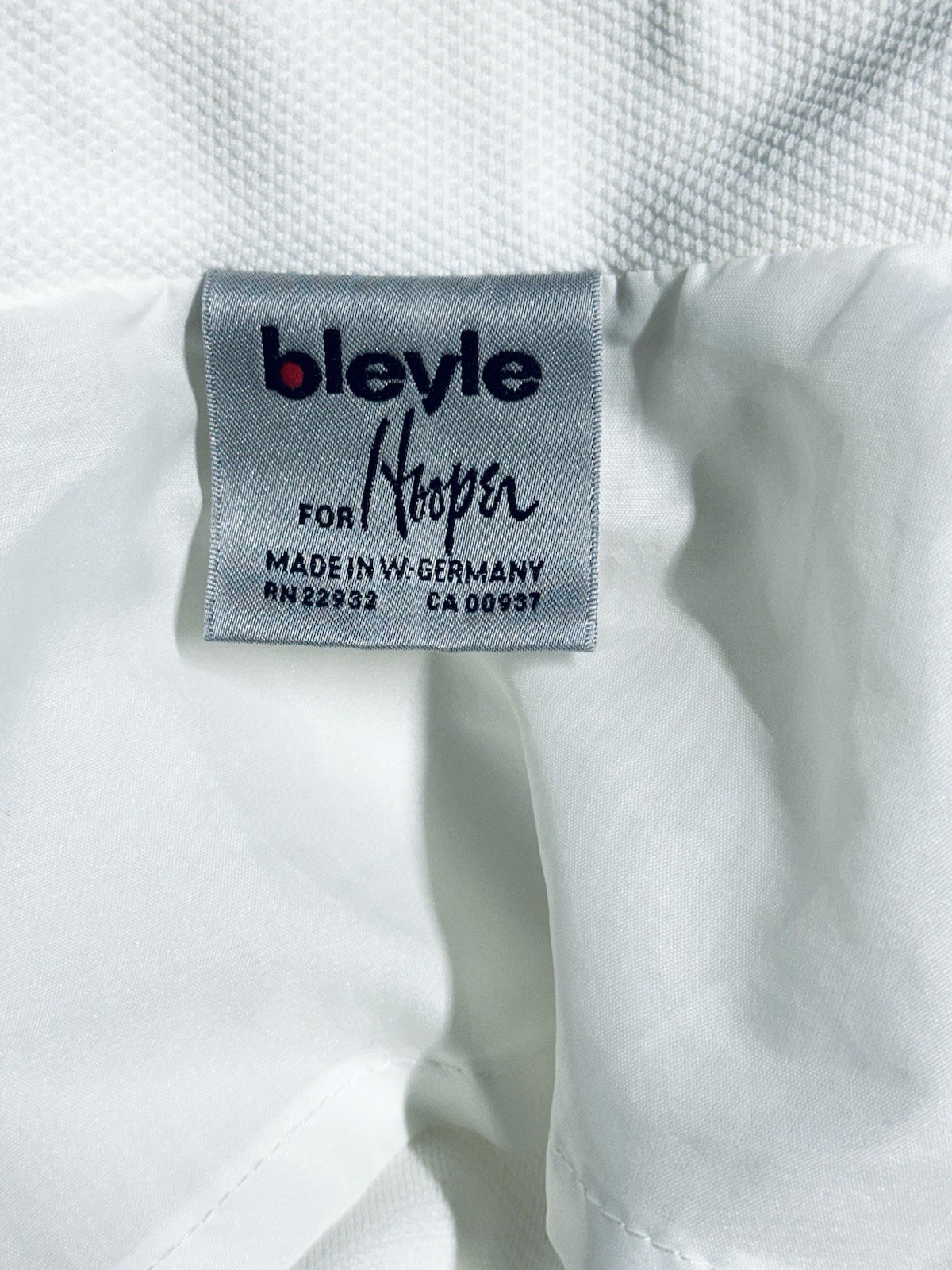 Vintage Bleyle for Hooper White 2 Button Blazer West Germany S / M