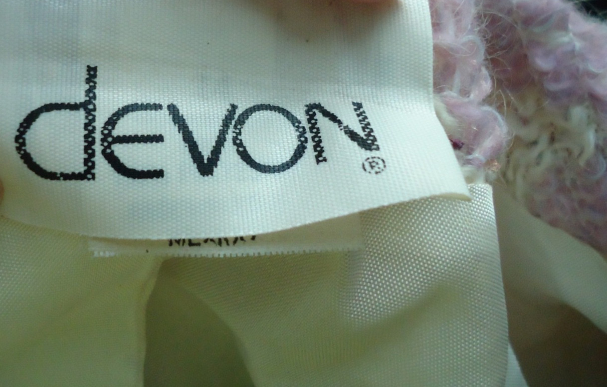 Vintage 70s Devon Women’s Blazer Rayon/Mohair Blend Size 14
