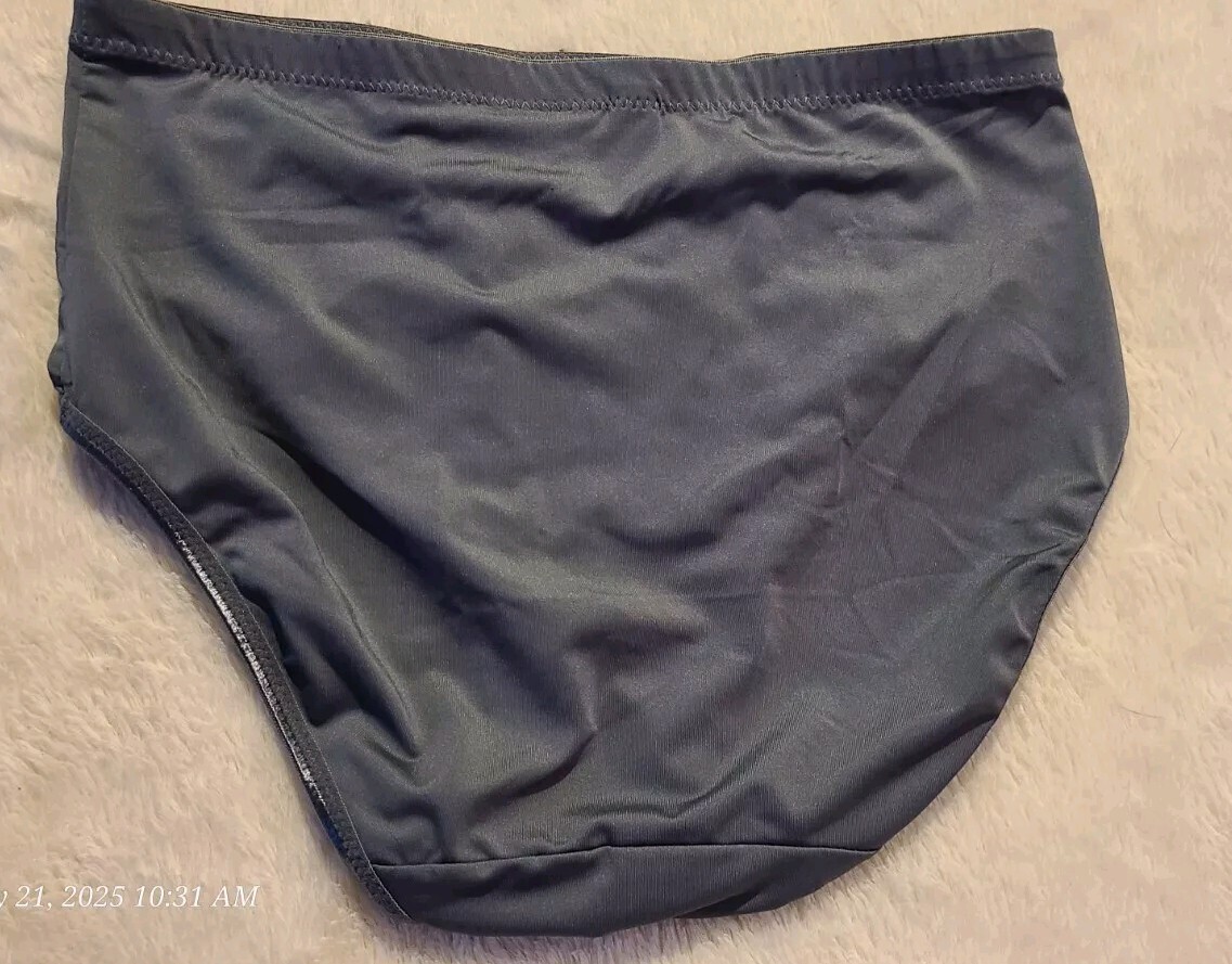 PINK K Grey L Large Brief panties Women’s 26 3/4″ Waist