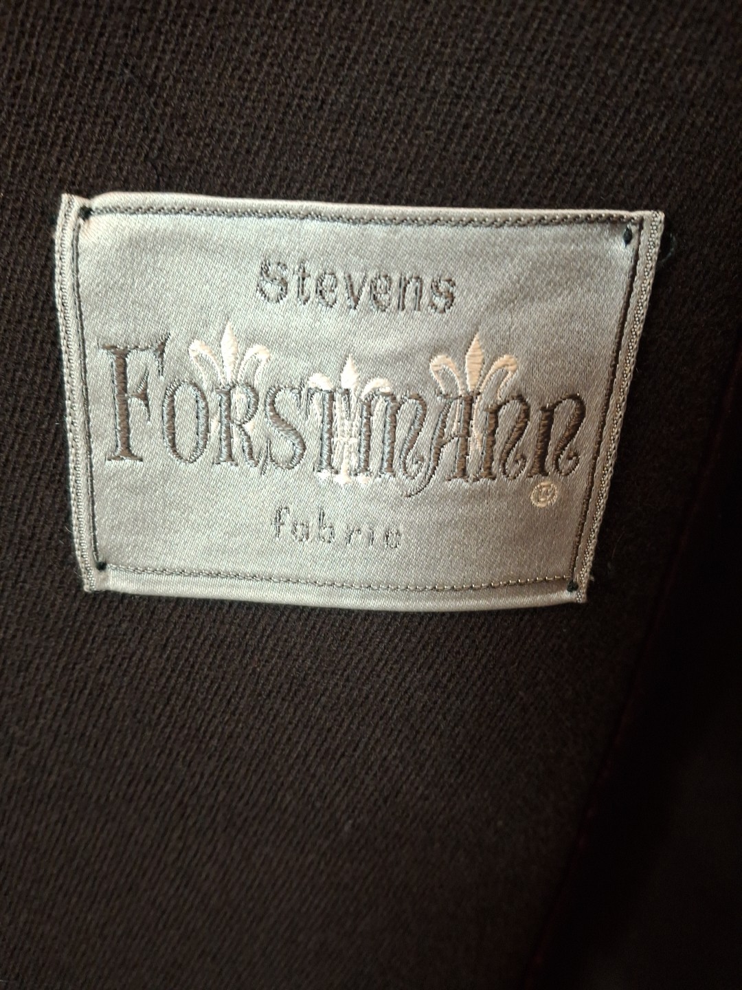 VTG 60’s Forstmann Stevens Fabric Women’s Brown Doublebreasted Wool Heavy Coat