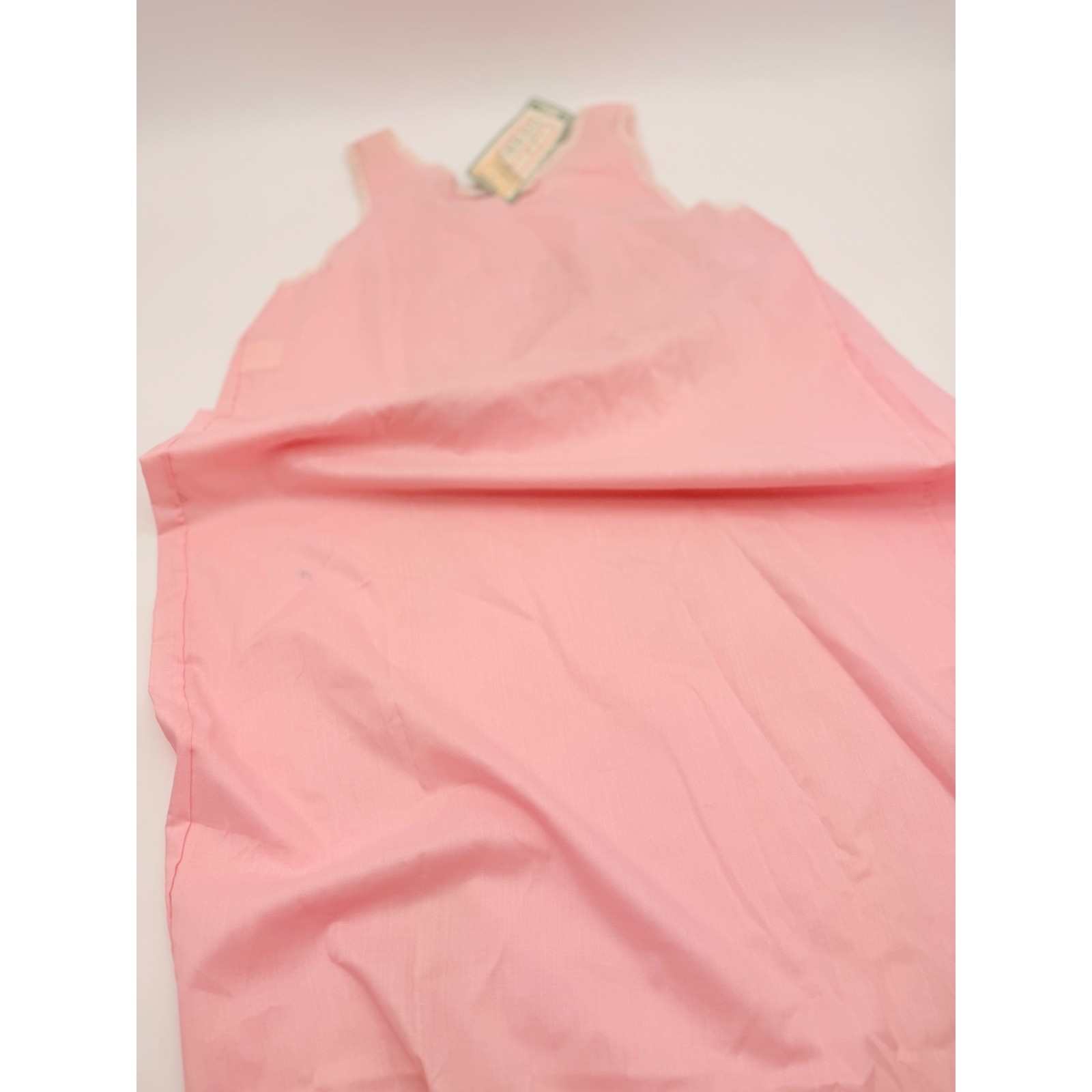 Vintage Feather Bed Intimate Pink Lace Sleeveless Nightgown Maxi Dress Small NWT