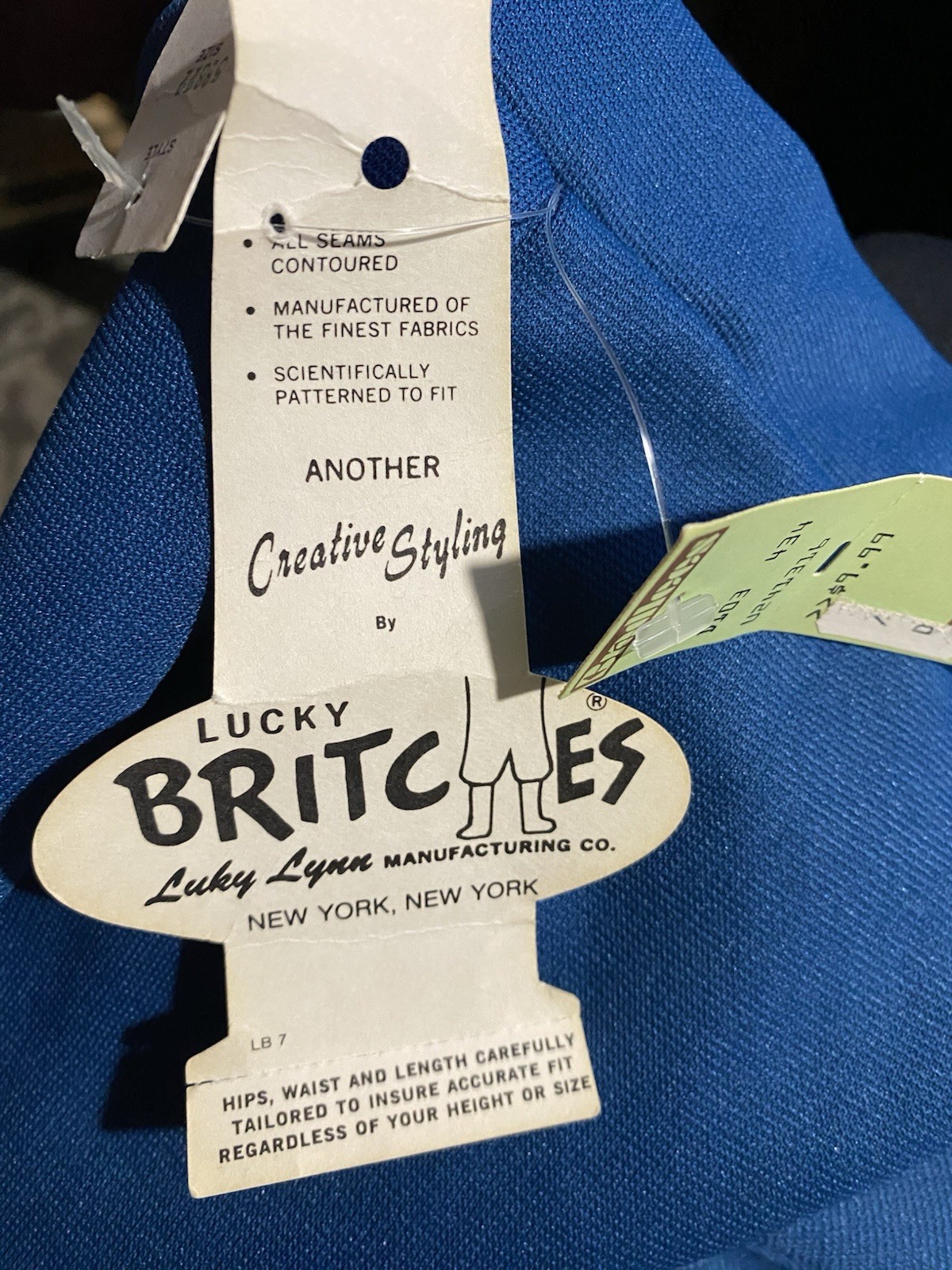 Lucky Britches New York Plus Size 40 Pants Bradlees Tags Permanent Crease