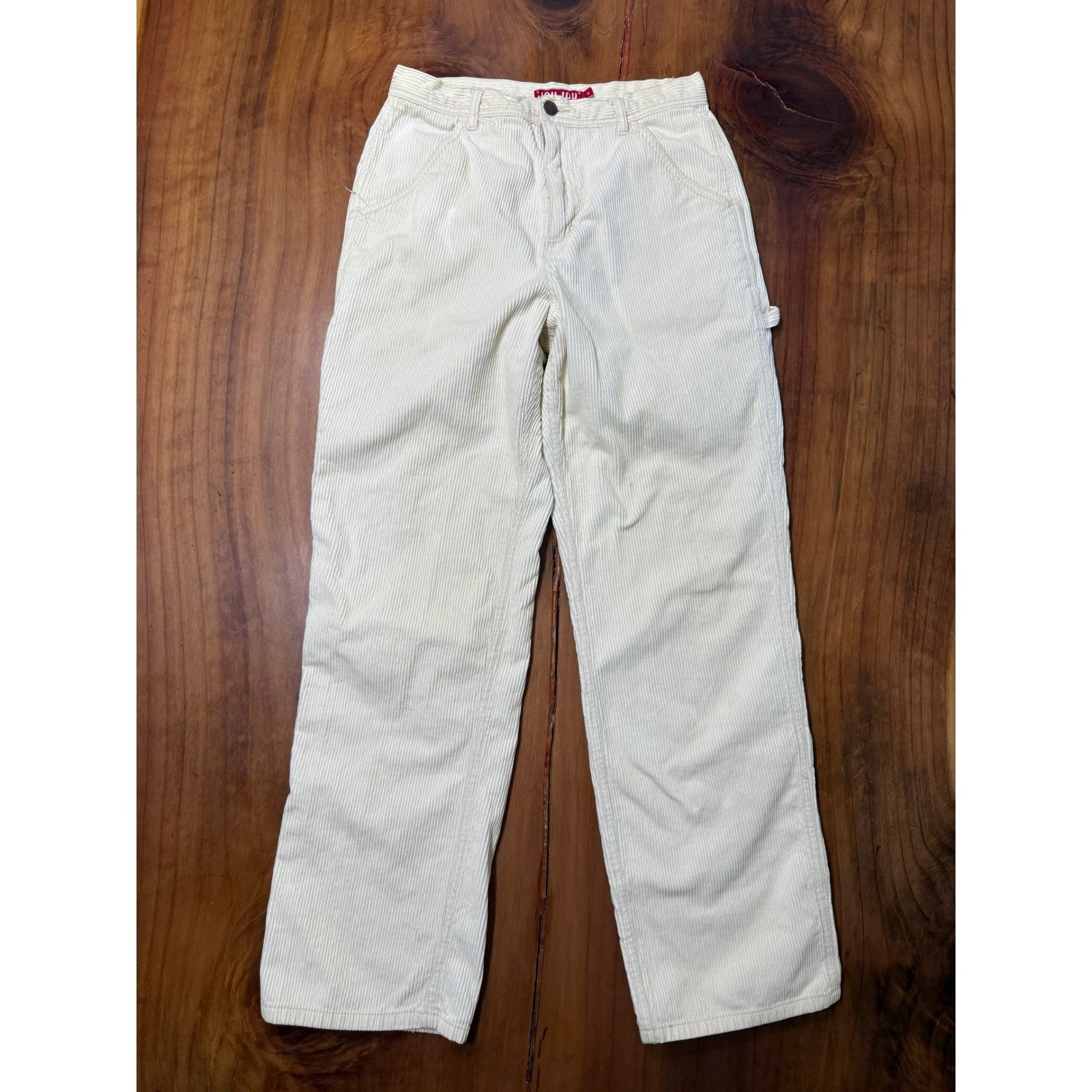 Vintage 90s Y2K Jou Jou Joujou Pants Carpenter High rise Corduroy Cotton JJ1