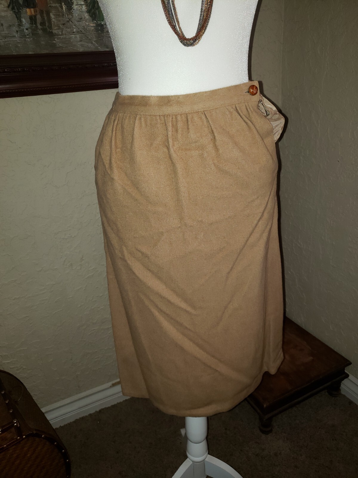 Vintage Coat and Skirt set Camel Hair 40’s/50’s