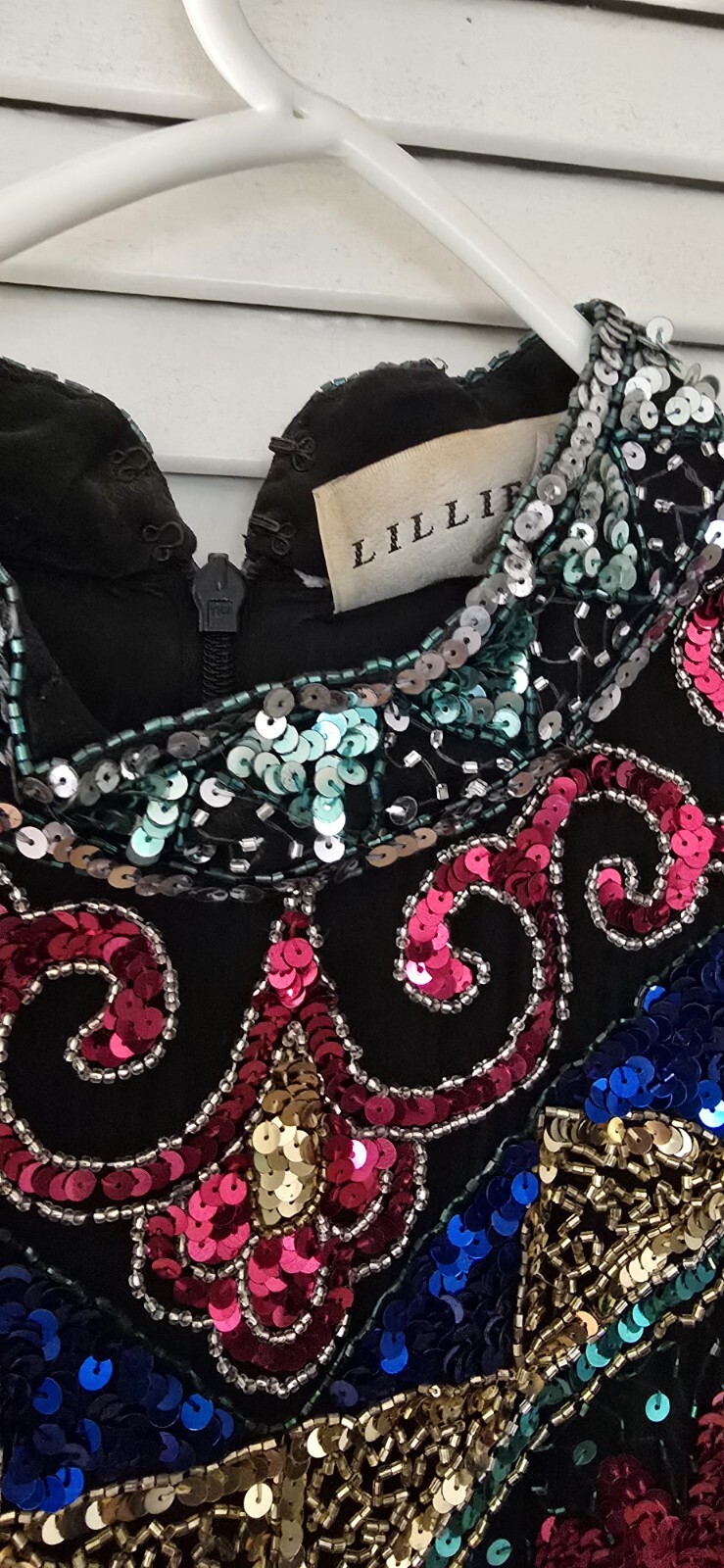 Lillie Rubin Royal Evening Gown