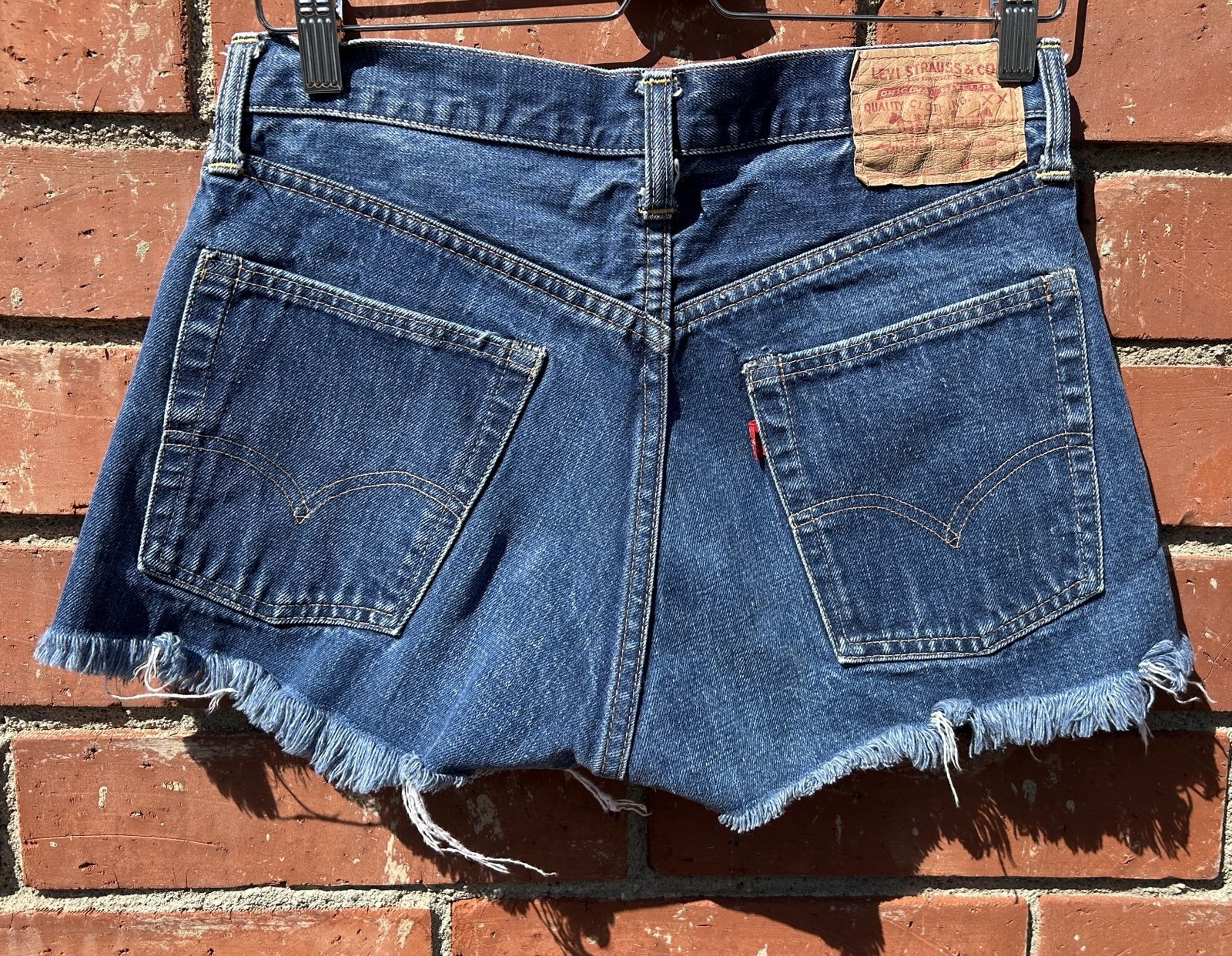 True Vintage 505’s Levi’s Big “E” Denim Cutoffs/ 505 -0217 /Late 60’s Early 70’s