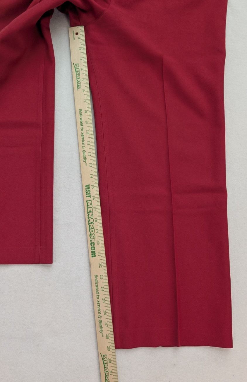 Levi Straus Vintage 70s Women’s Pants Size 34×29 Wide Leg Pink-Red