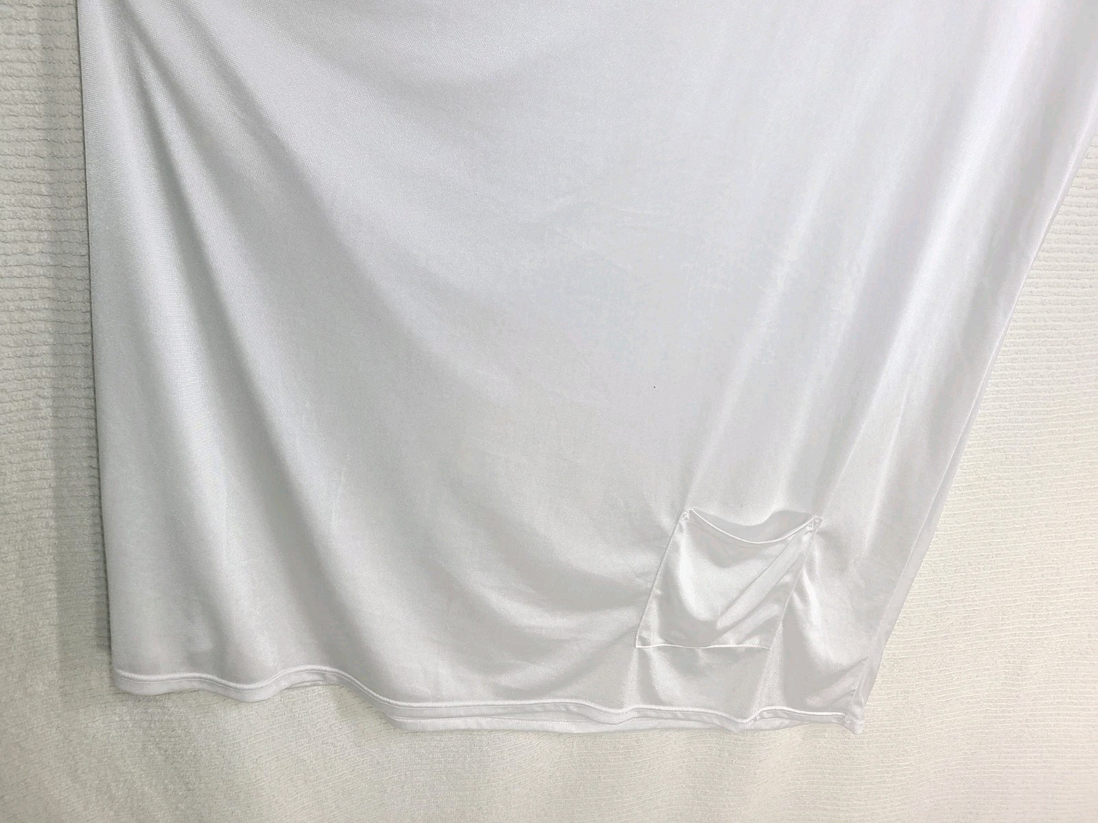 Cap Sleeve Temple Slip Plus Size 3x LDS 100% Nylon White Elegance Undergarment