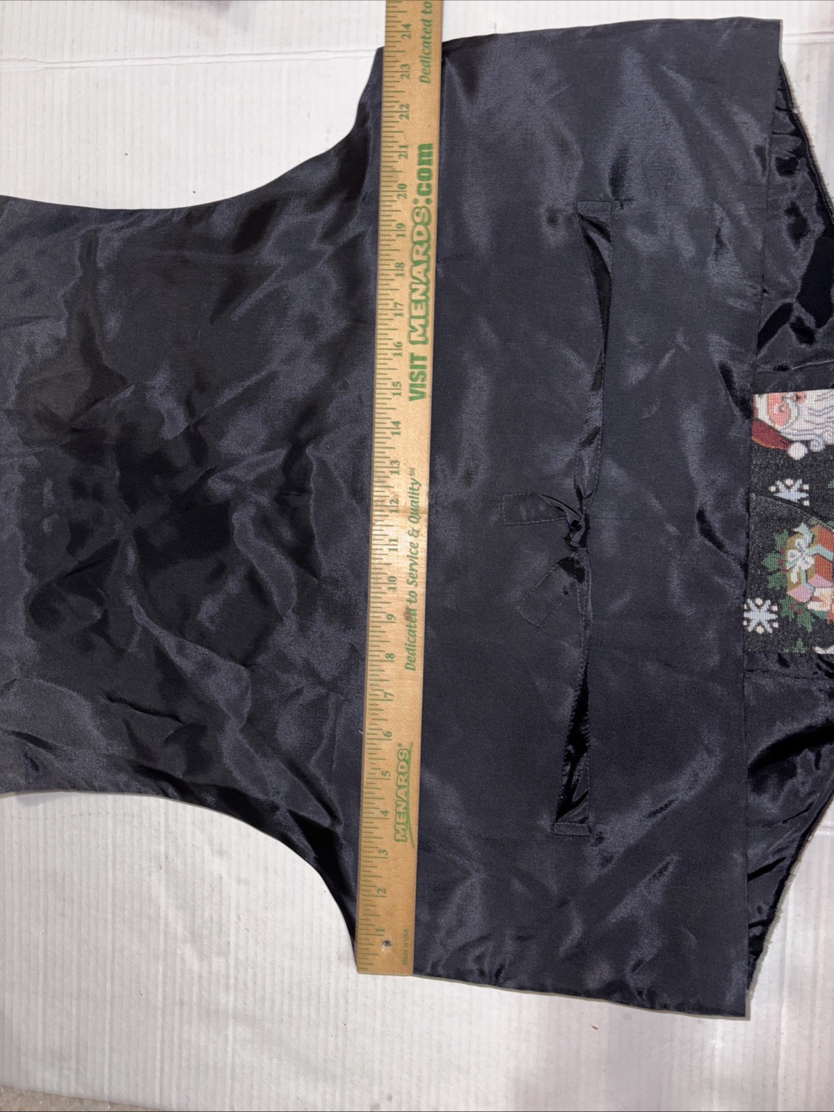 Sportables Plus Vintage Christmas Vest 1x Unisex Ugly Holiday Santa 90s