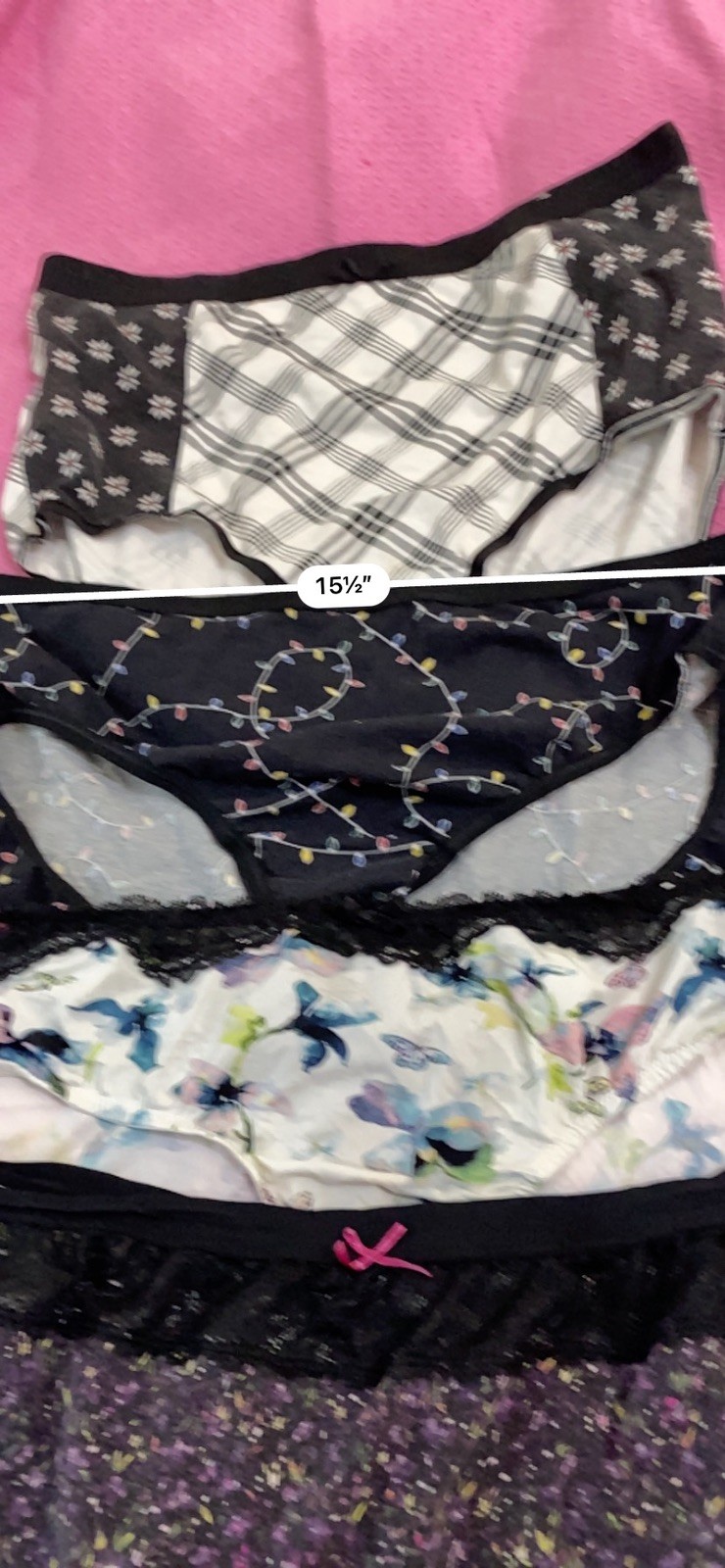 Vintage cacique lote 5 Pantis#200