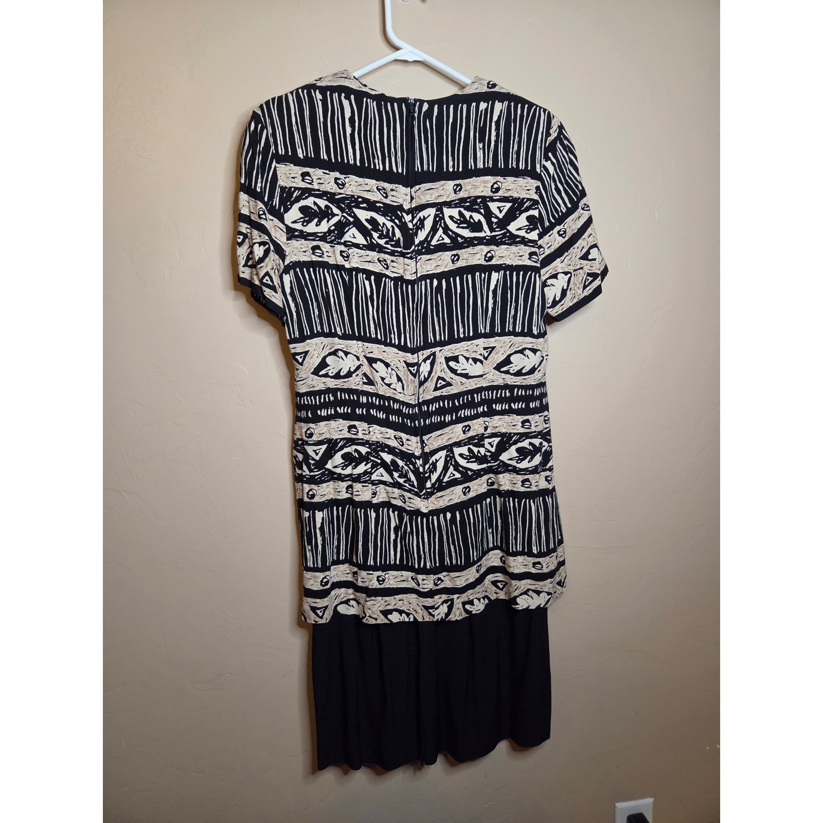 90s Vintage New York Party Dress w/ Shoulder Pads