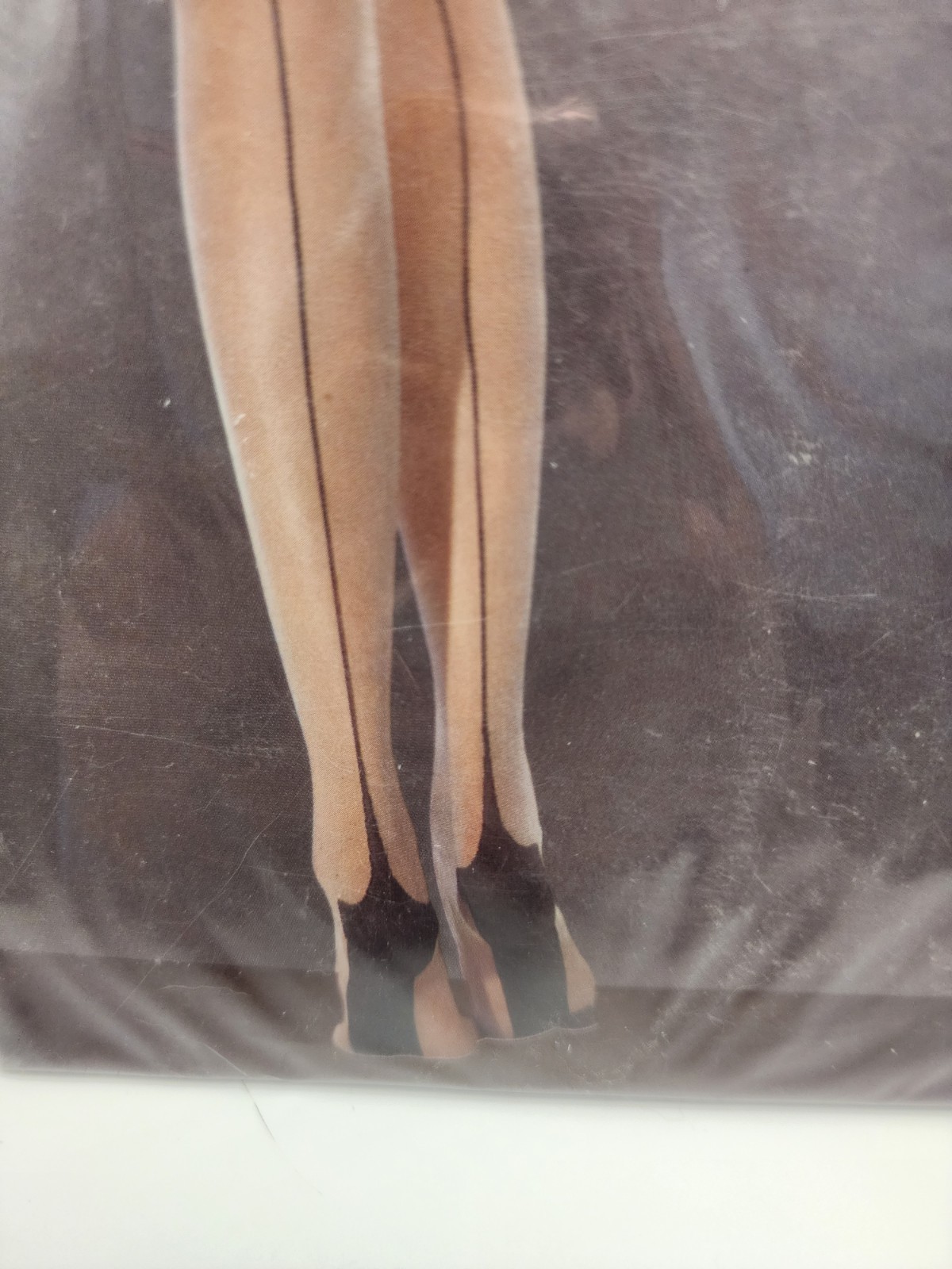 Leg Avenue Cuban Foot Backseam Pantyhose in Nude One Size Style 9132