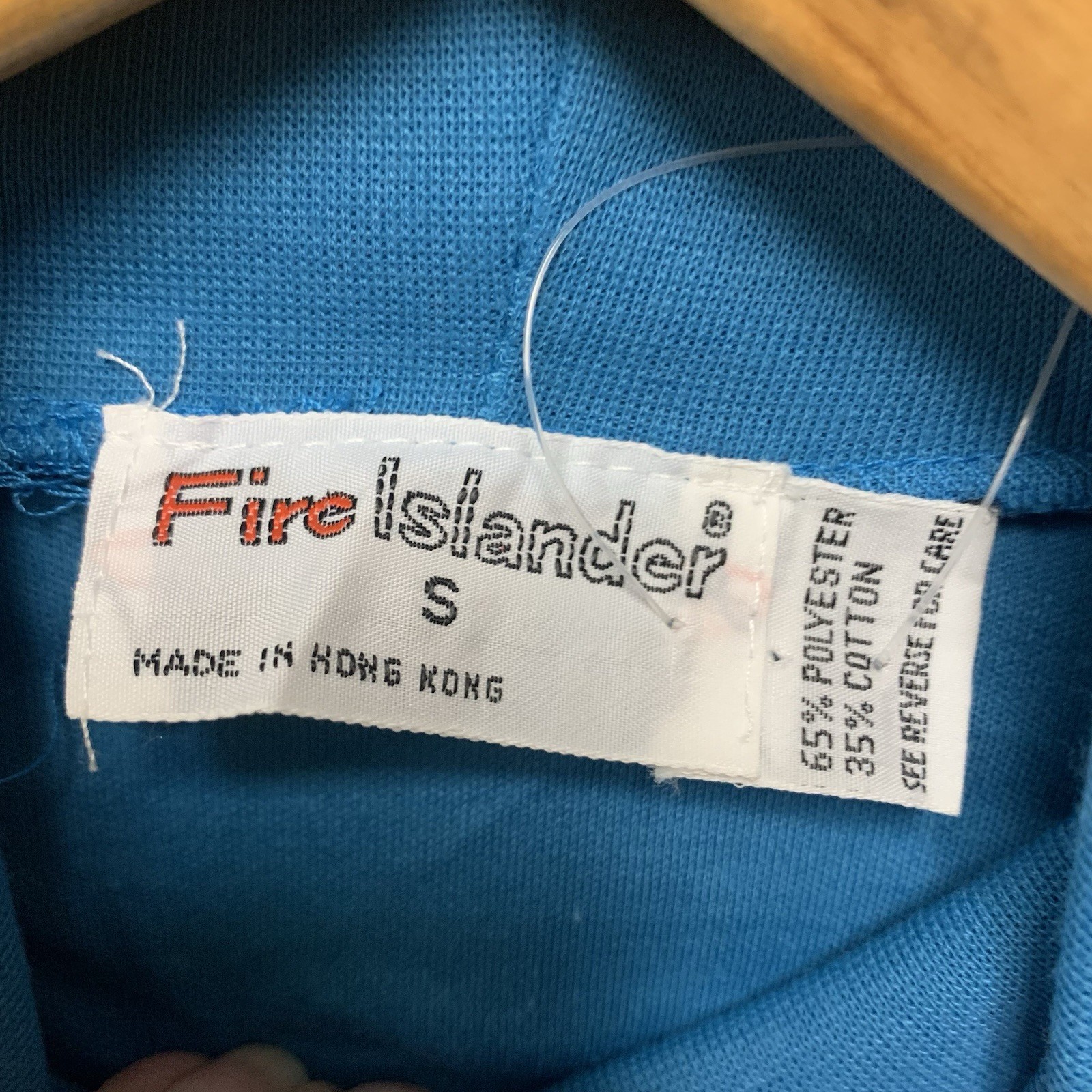 Fire Islander Women’s Small S Long Sleeve Turtleneck Shirt Lightweight Vintage