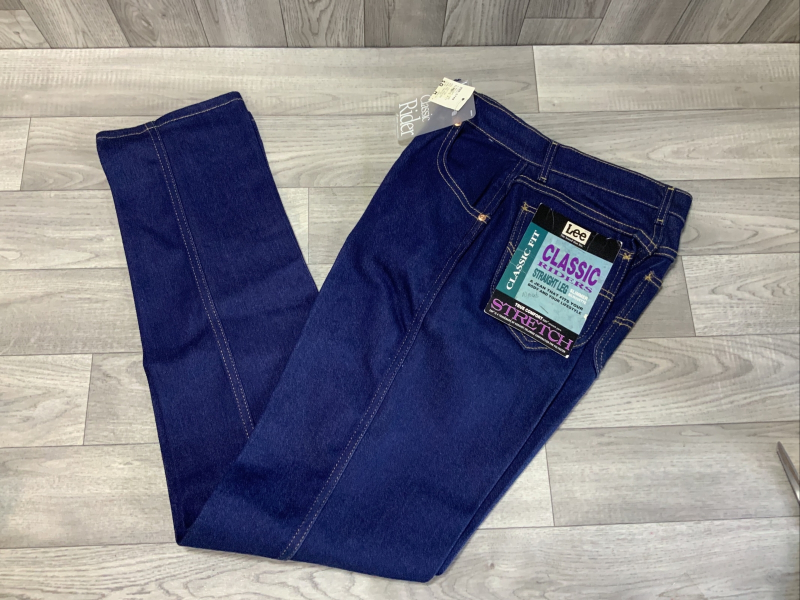 NWT Lee Riders Jeans Misses Women’s Size 10M 27×32 Straight Leg UNION MADE Vtg