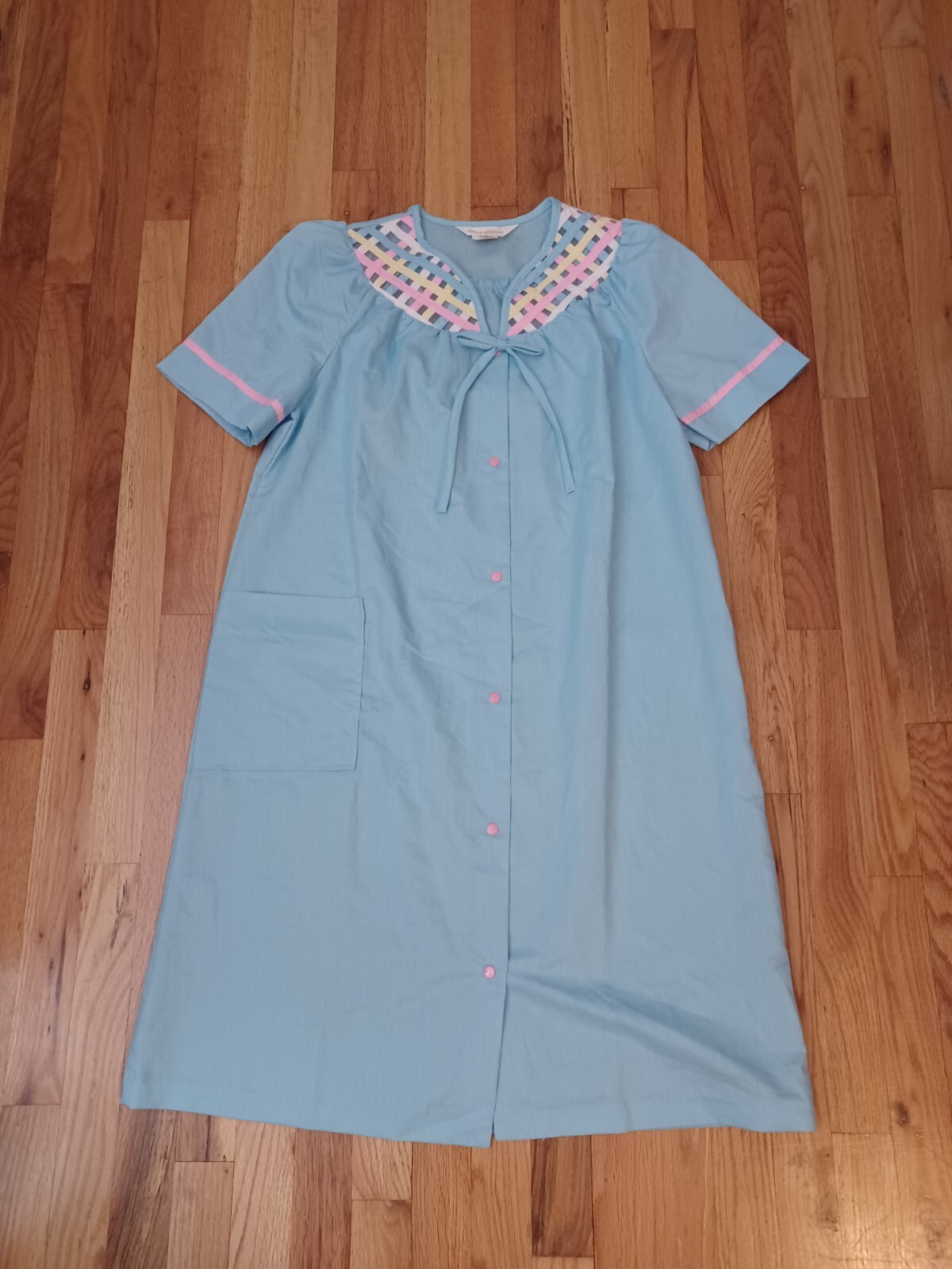 Vintage retro 1950s or 1960′ baby blue nighty Dan-Ellen pillow talk Style nighty